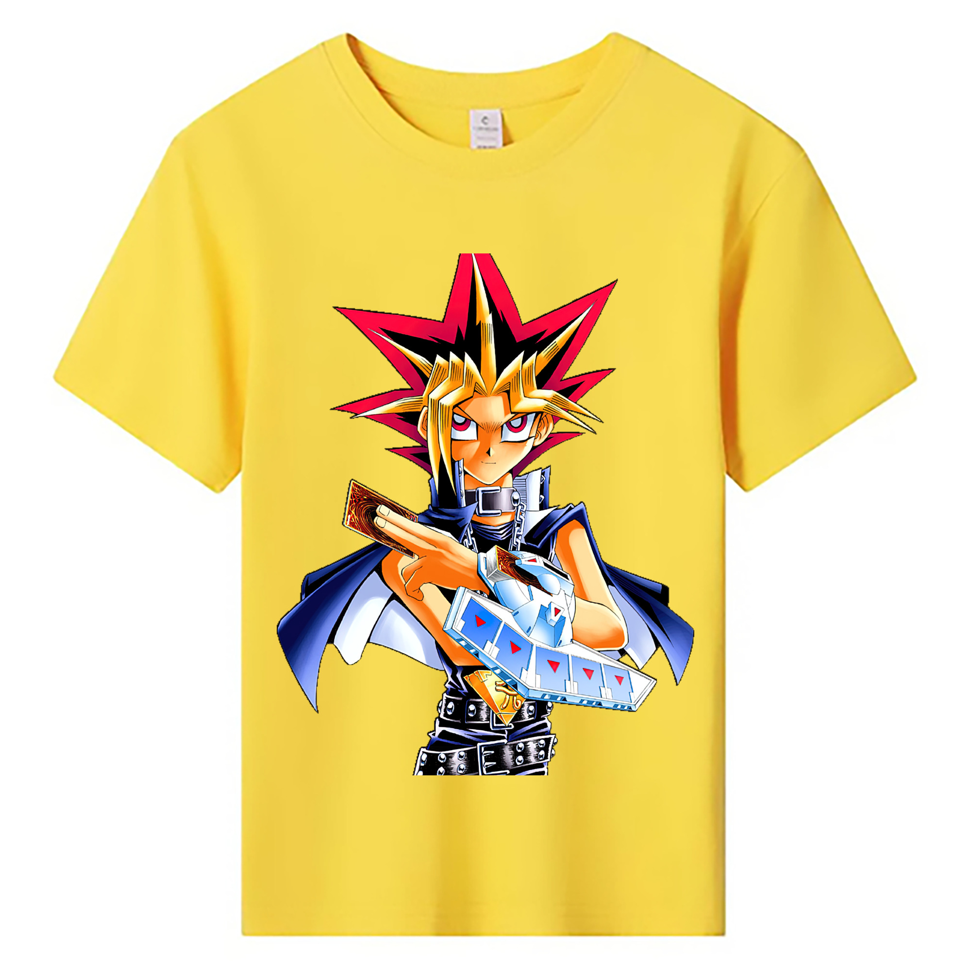 （画像用） 遊☆戯☆王 Yu-Gi-Oh! 綿100％キッズTシャツ（フロントプリント）