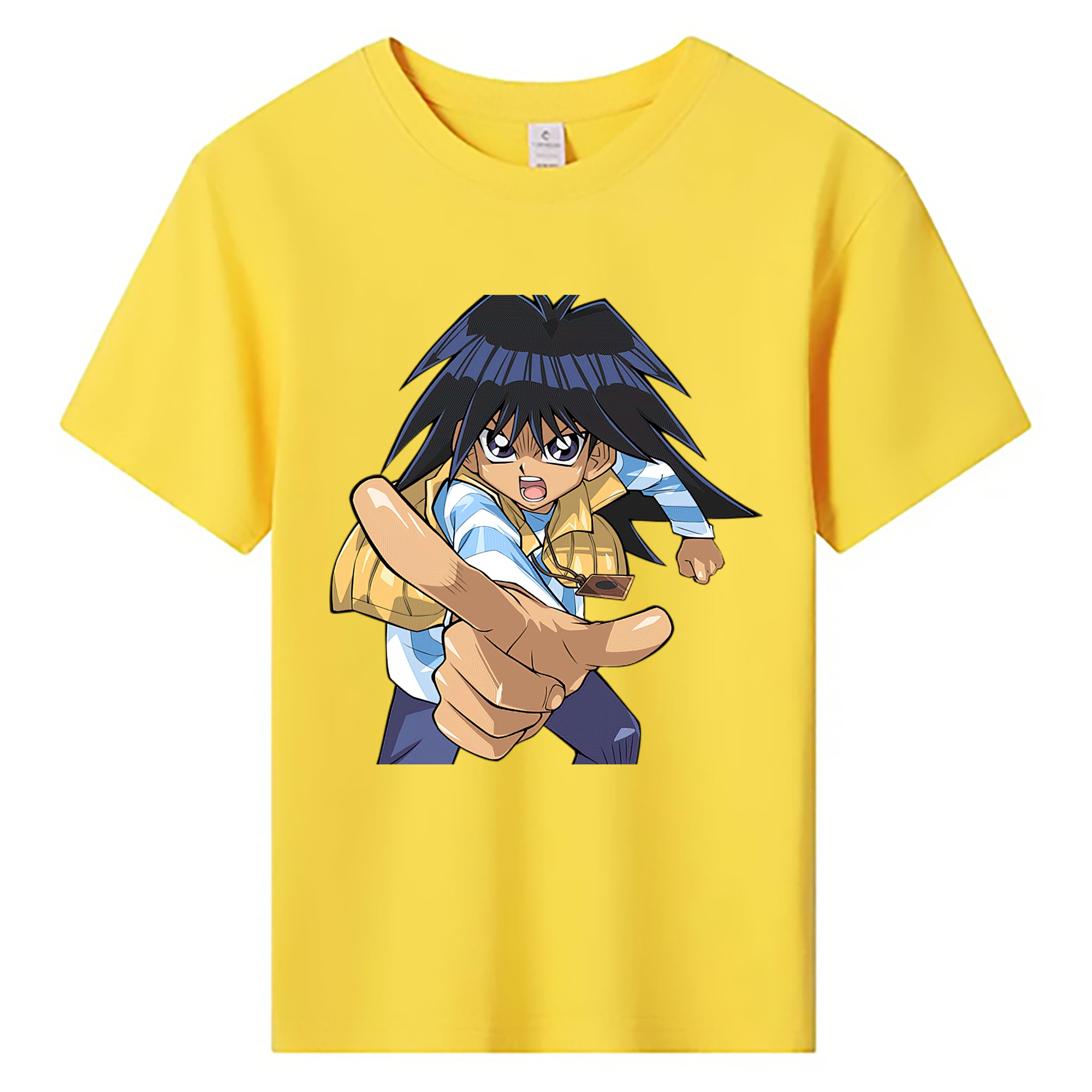 （画像用） 遊☆戯☆王 Yu-Gi-Oh! 綿100％キッズTシャツ（フロントプリント）