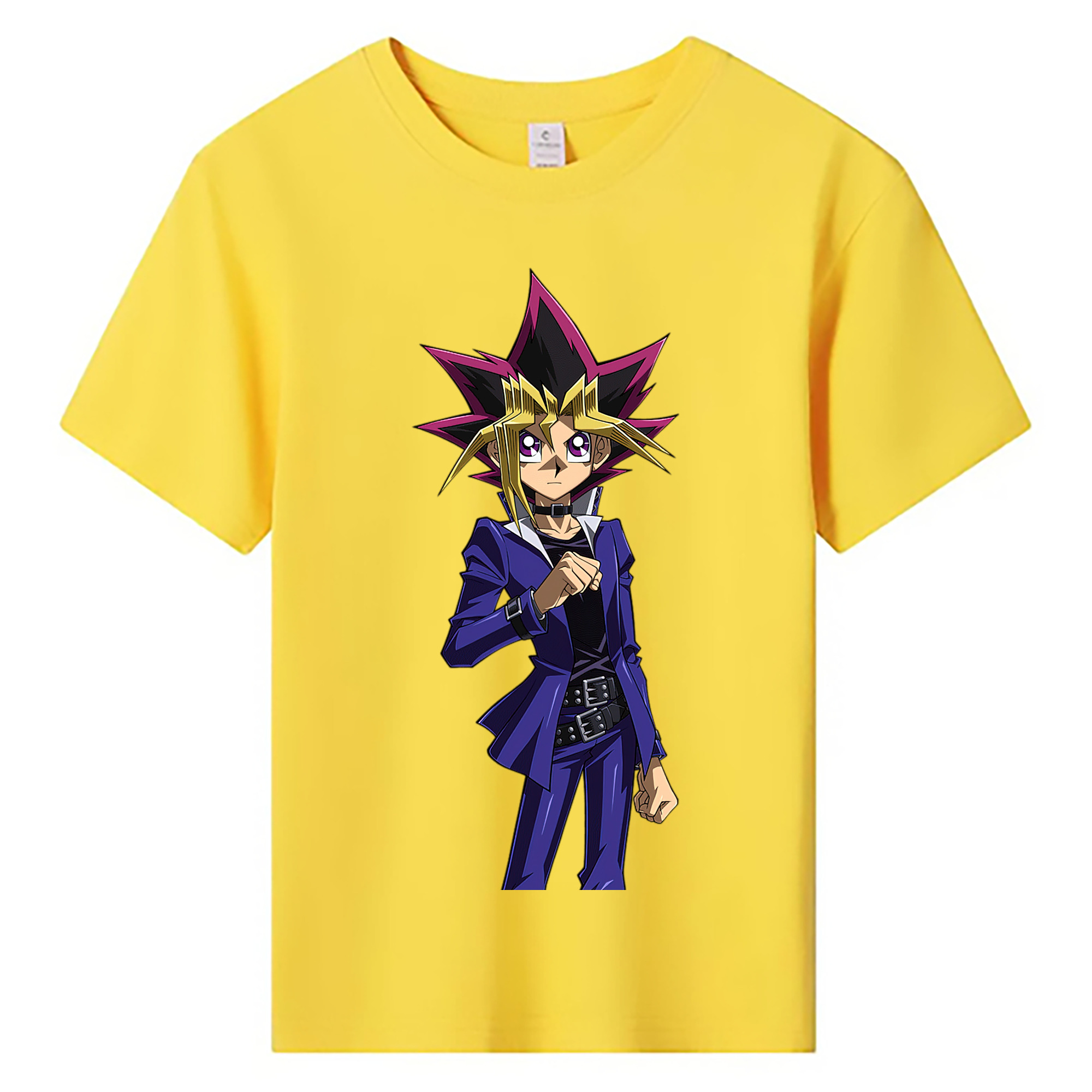 （画像用） 遊☆戯☆王 Yu-Gi-Oh! 綿100％キッズTシャツ（フロントプリント）