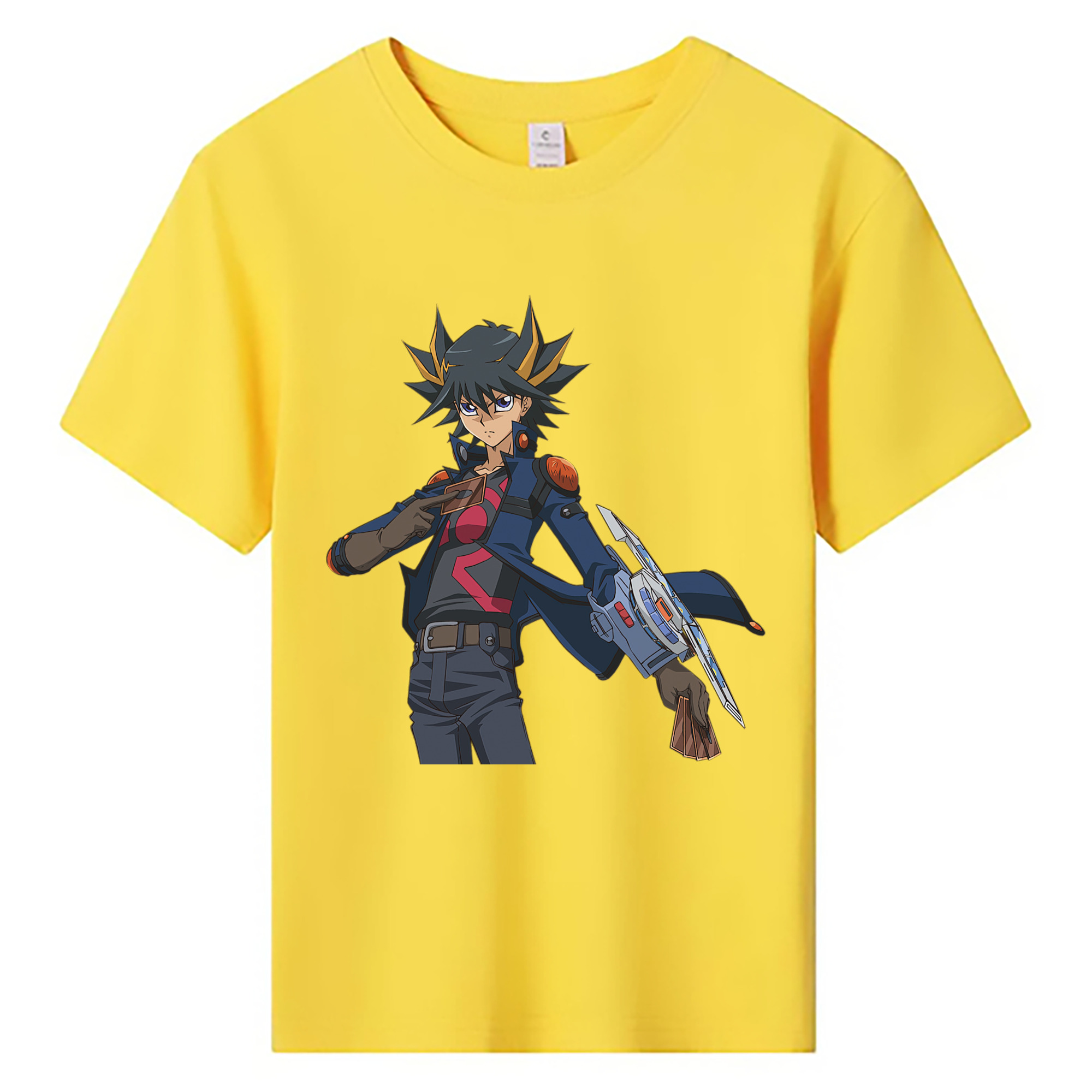 （画像用） 遊☆戯☆王 Yu-Gi-Oh! 綿100％キッズTシャツ（フロントプリント）