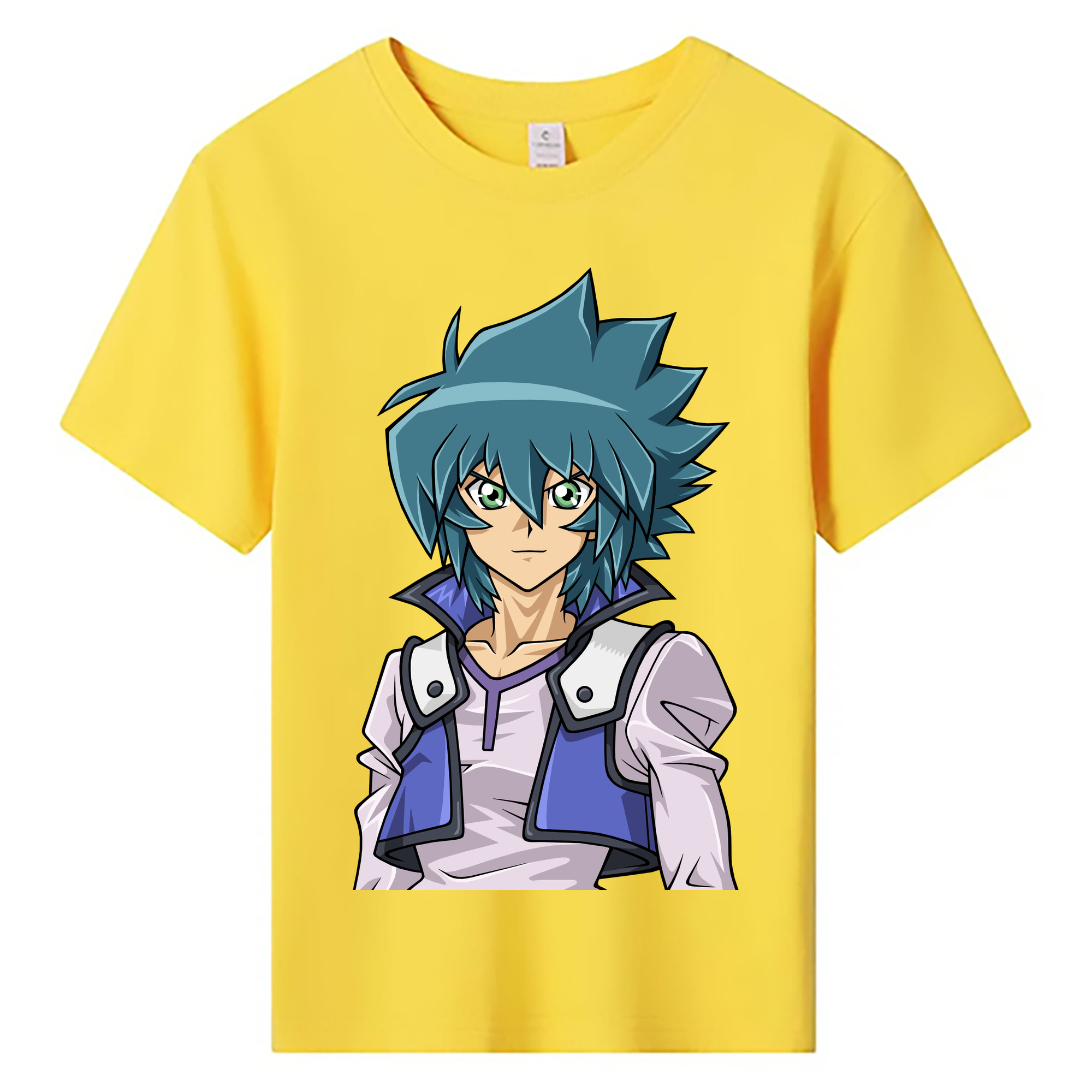 （画像用） 遊☆戯☆王 Yu-Gi-Oh! 綿100％キッズTシャツ（フロントプリント）
