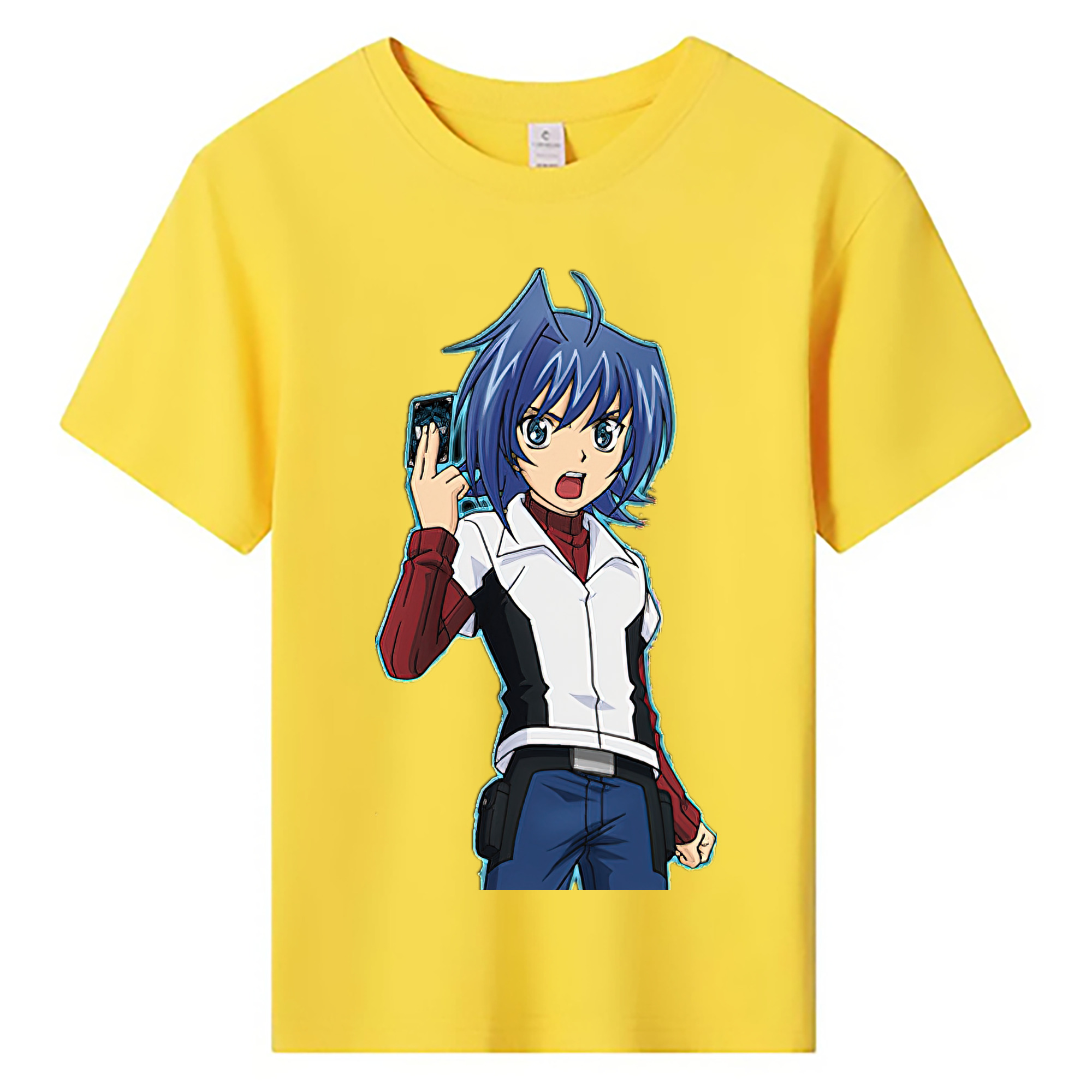 （画像用） 遊☆戯☆王 Yu-Gi-Oh! 綿100％キッズTシャツ（フロントプリント）