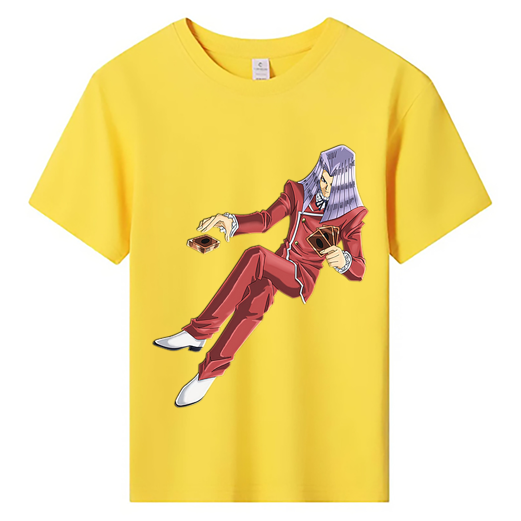 （画像用） 遊☆戯☆王 Yu-Gi-Oh! 綿100％キッズTシャツ（フロントプリント）