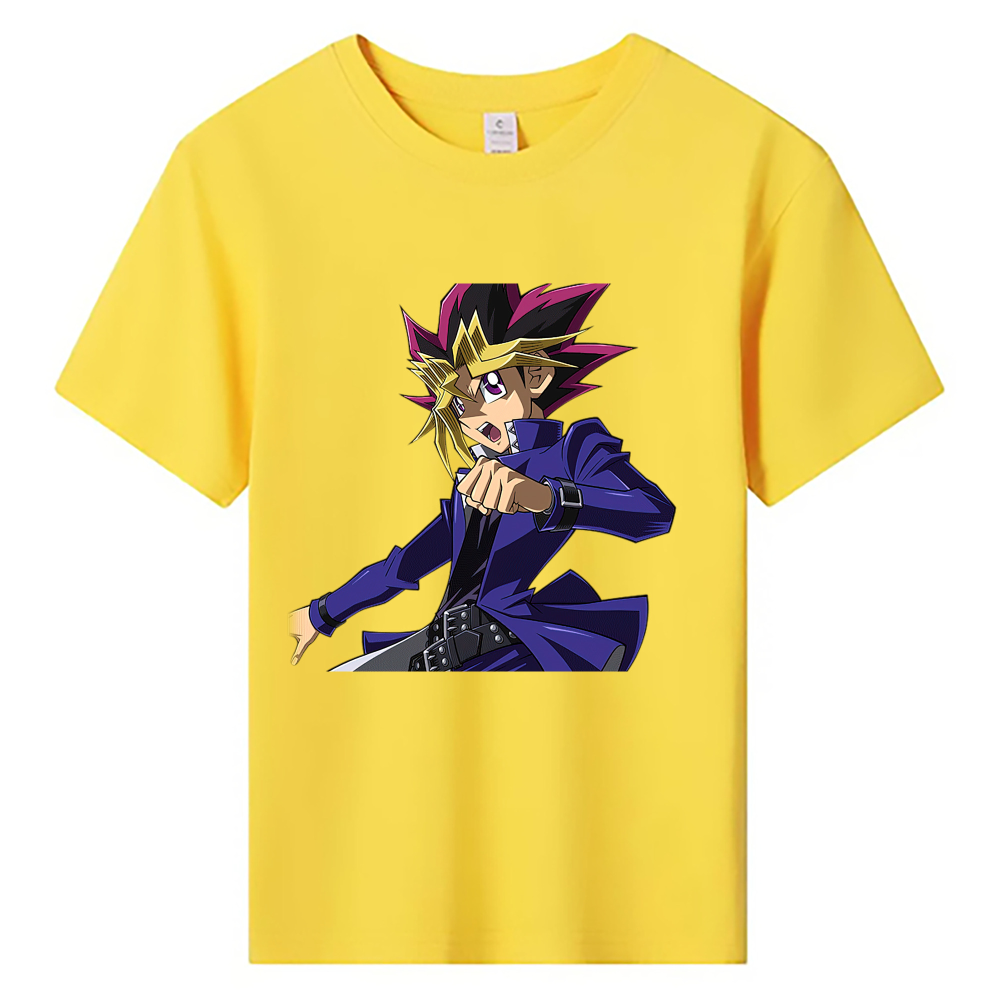 （画像用） 遊☆戯☆王 Yu-Gi-Oh! 綿100％キッズTシャツ（フロントプリント）