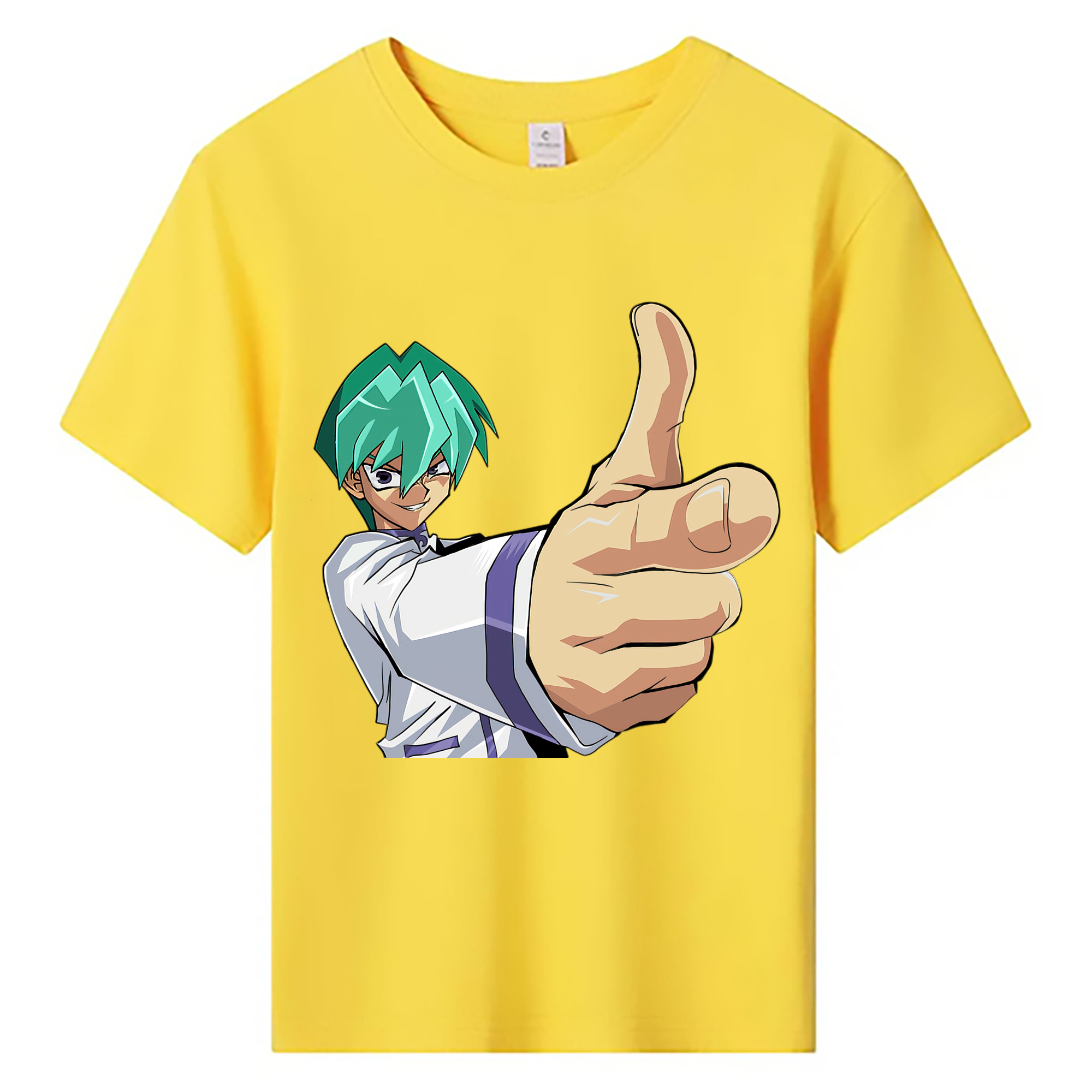 （画像用） 遊☆戯☆王 Yu-Gi-Oh! 綿100％キッズTシャツ（フロントプリント）