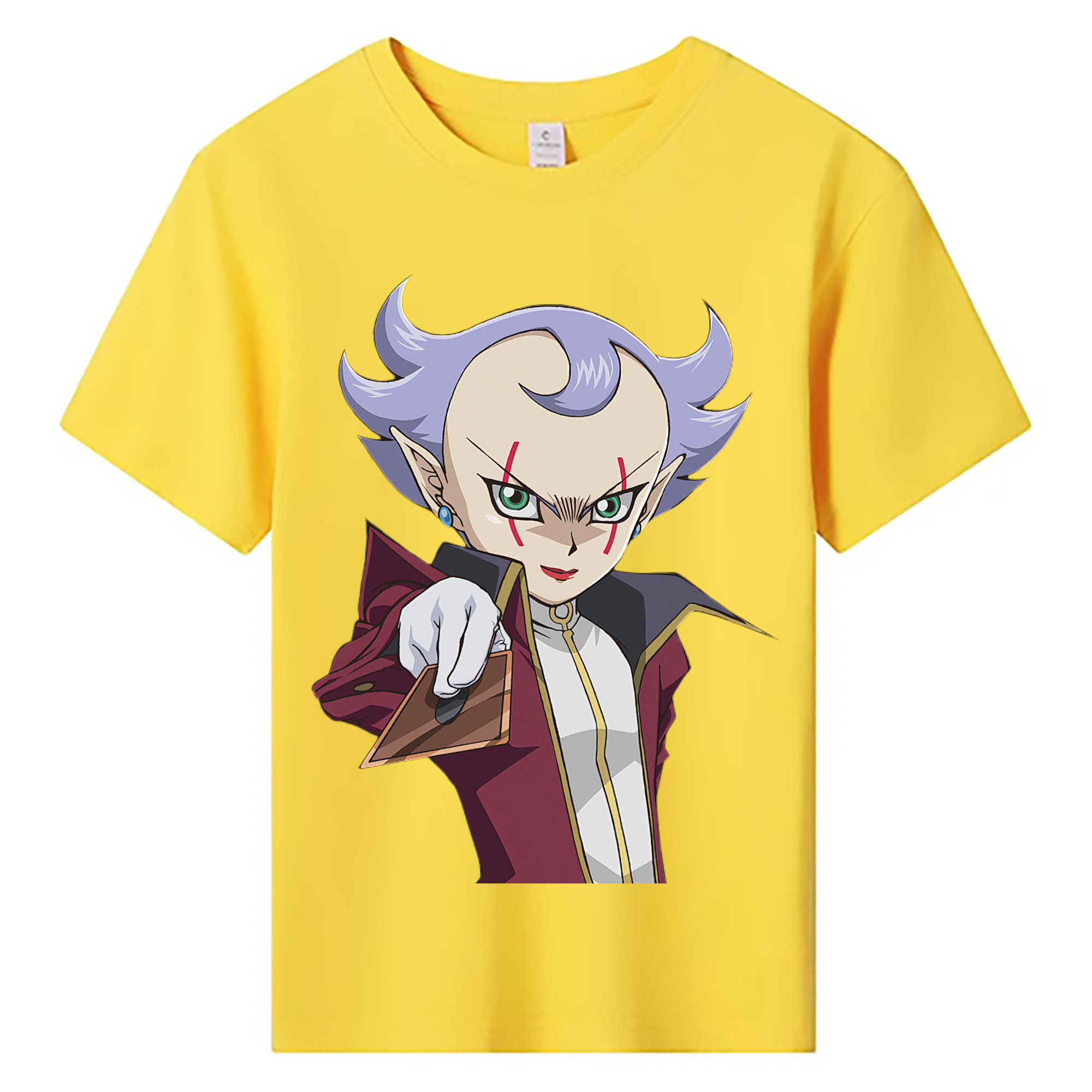 （画像用） 遊☆戯☆王 Yu-Gi-Oh! 綿100％キッズTシャツ（フロントプリント）