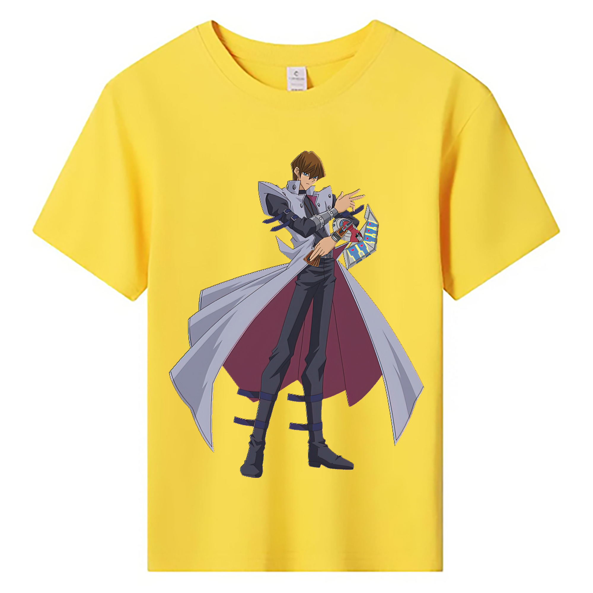 （画像用） 遊☆戯☆王 Yu-Gi-Oh! 綿100％キッズTシャツ（フロントプリント）