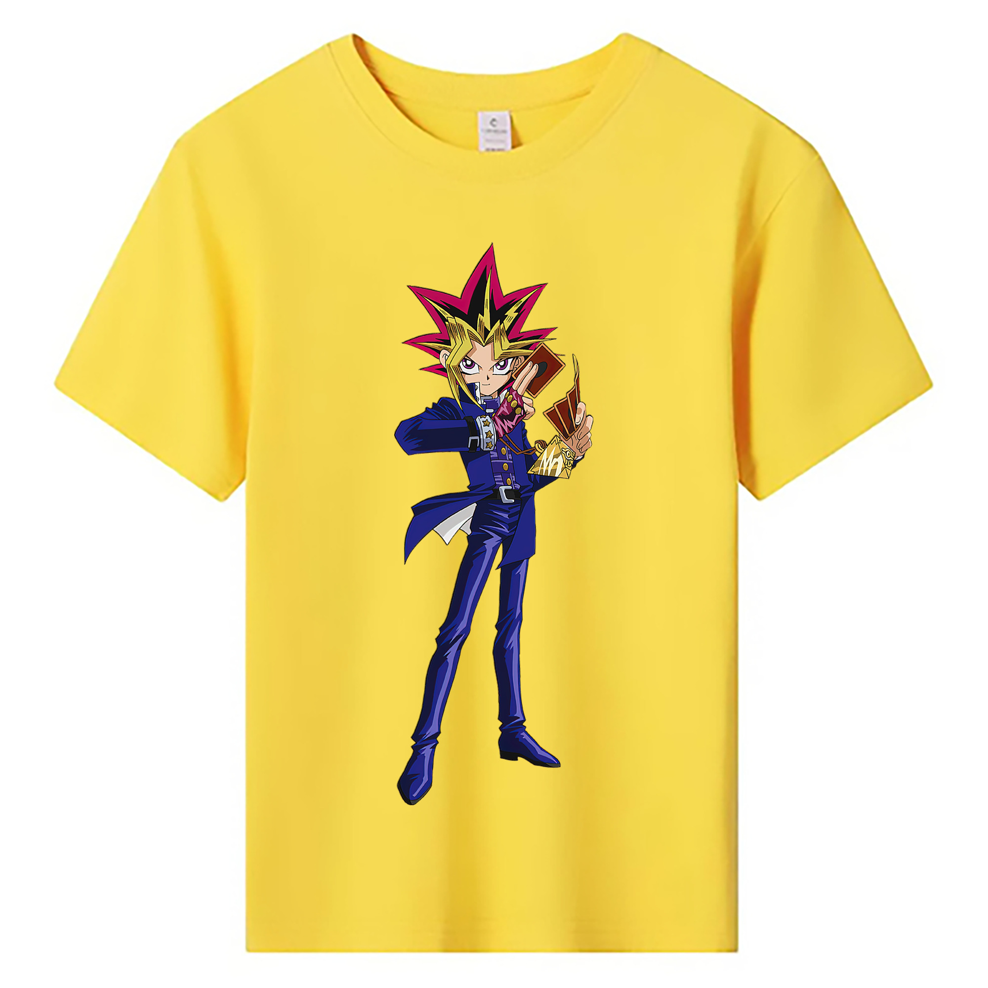 （画像用） 遊☆戯☆王 Yu-Gi-Oh! 綿100％キッズTシャツ（フロントプリント）