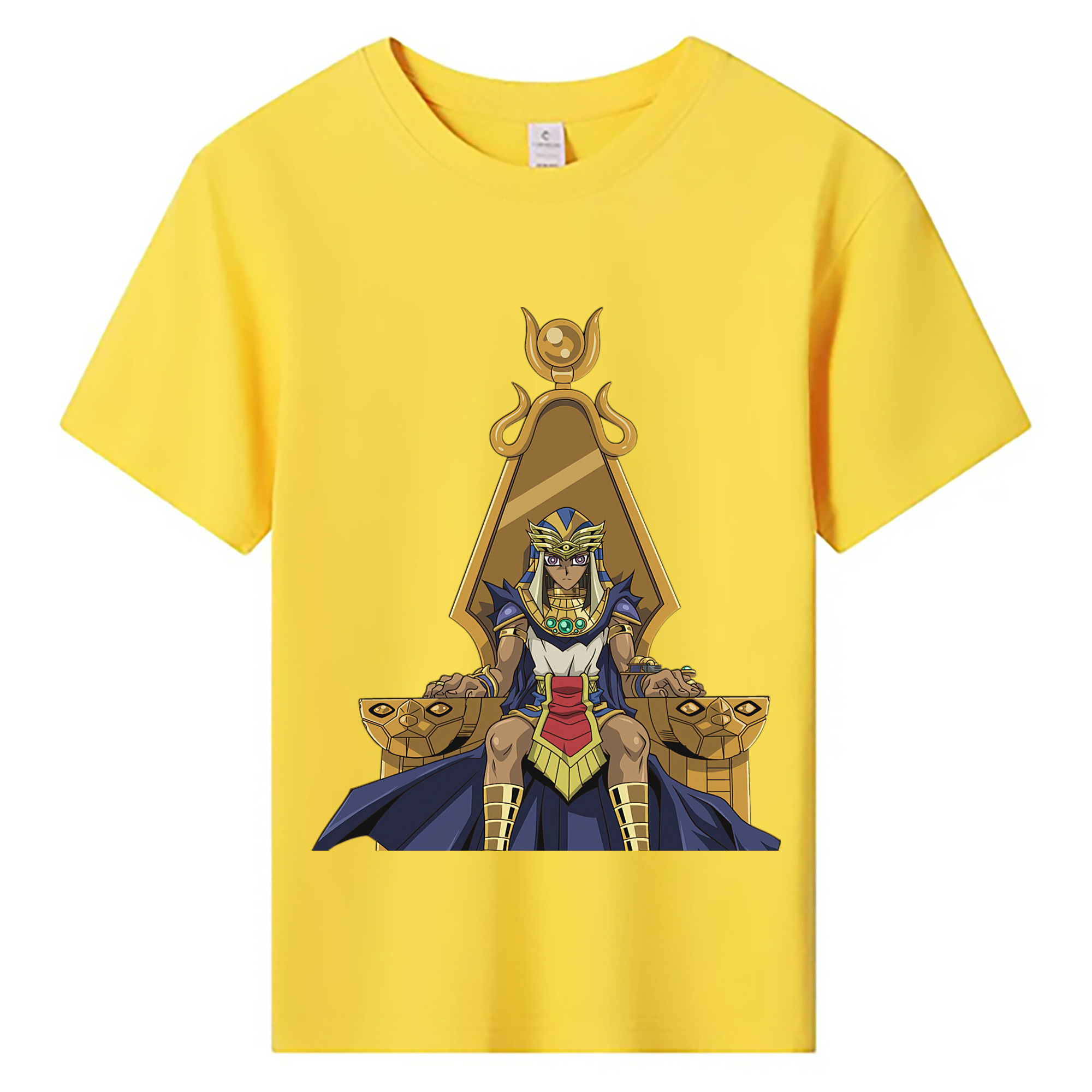 （画像用） 遊☆戯☆王 Yu-Gi-Oh! 綿100％キッズTシャツ（フロントプリント）