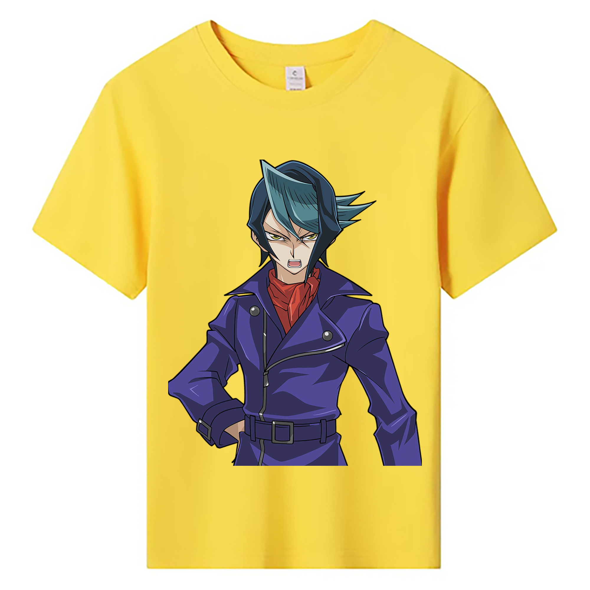 （画像用） 遊☆戯☆王 Yu-Gi-Oh! 綿100％キッズTシャツ（フロントプリント）