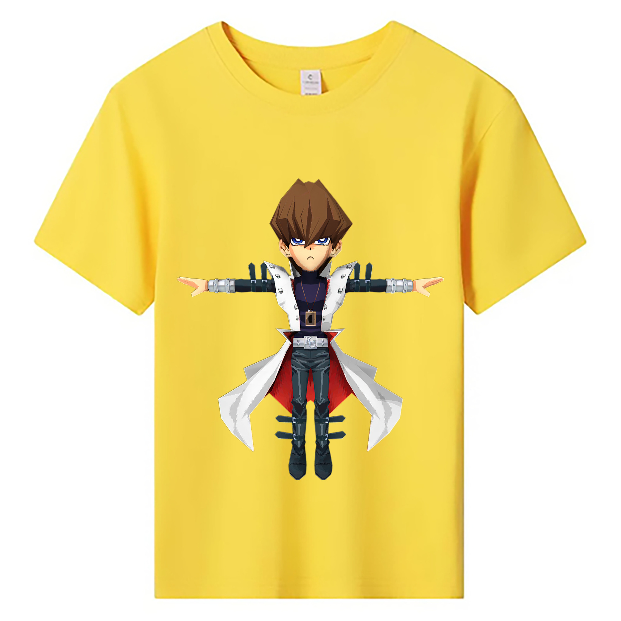 （画像用） 遊☆戯☆王 Yu-Gi-Oh! 綿100％キッズTシャツ（フロントプリント）