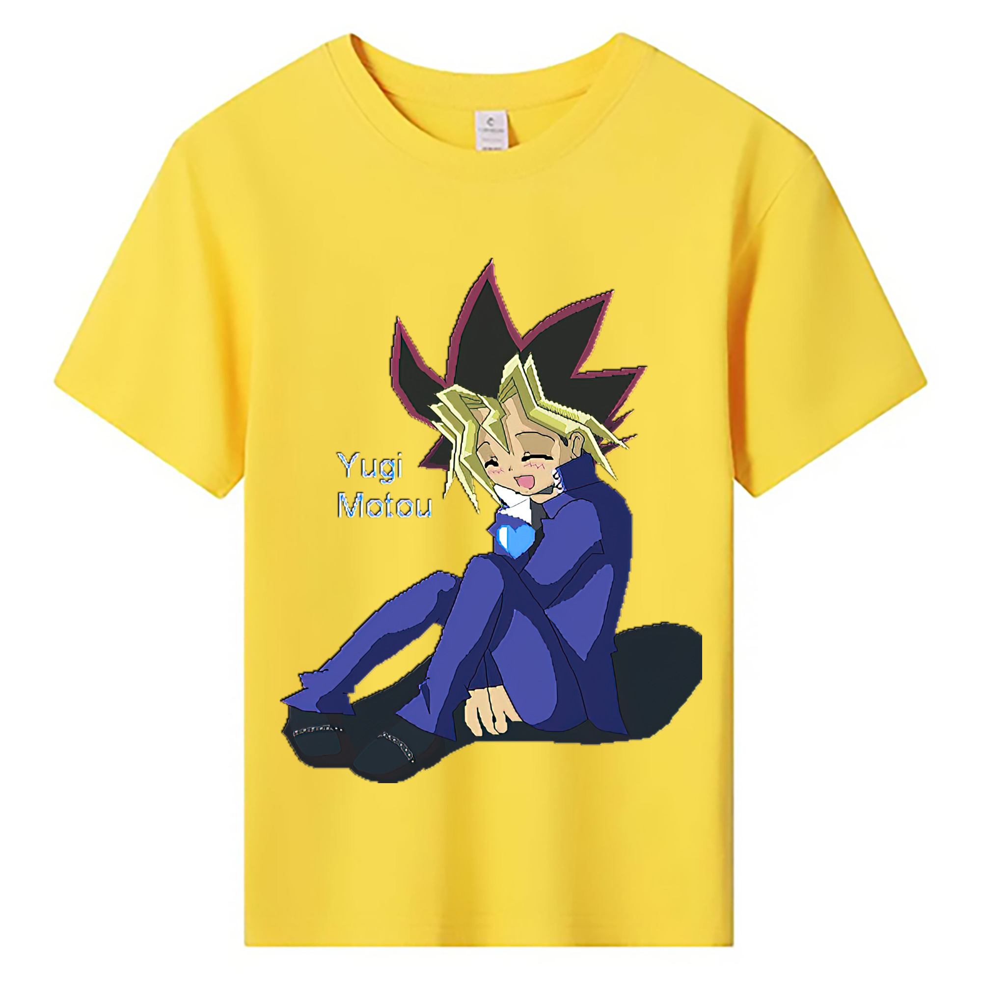 （画像用） 遊☆戯☆王 Yu-Gi-Oh! 綿100％キッズTシャツ（フロントプリント）