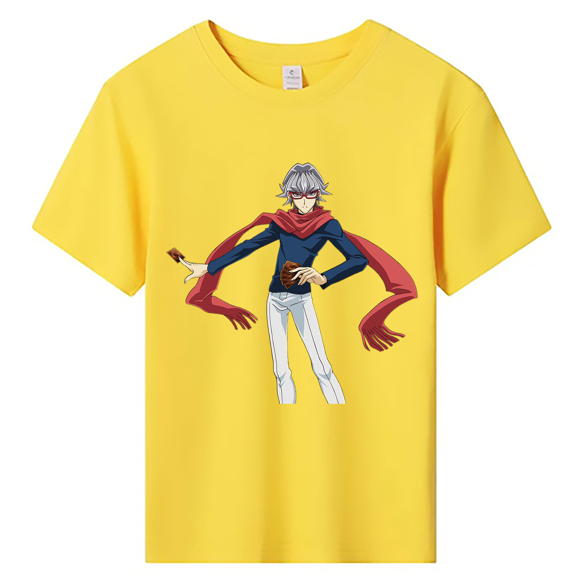 （画像用） 遊☆戯☆王 Yu-Gi-Oh! 綿100％キッズTシャツ（フロントプリント）