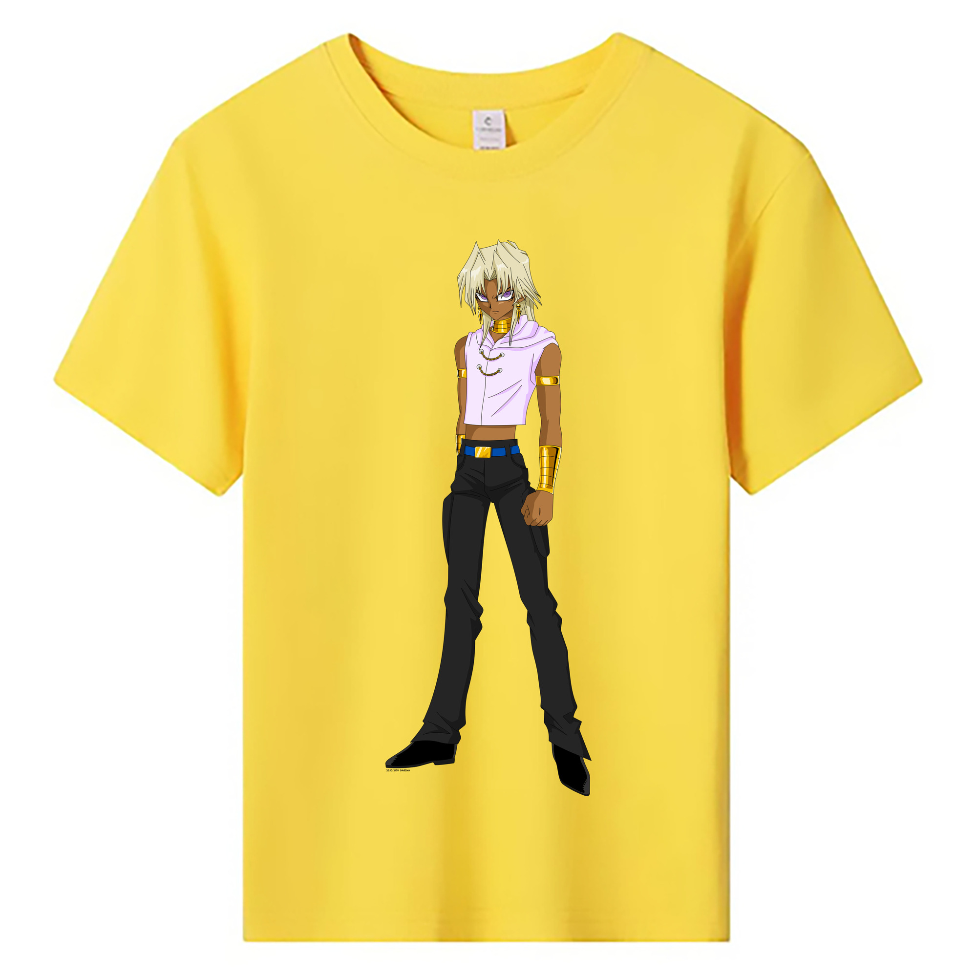 （画像用） 遊☆戯☆王 Yu-Gi-Oh! 綿100％キッズTシャツ（フロントプリント）