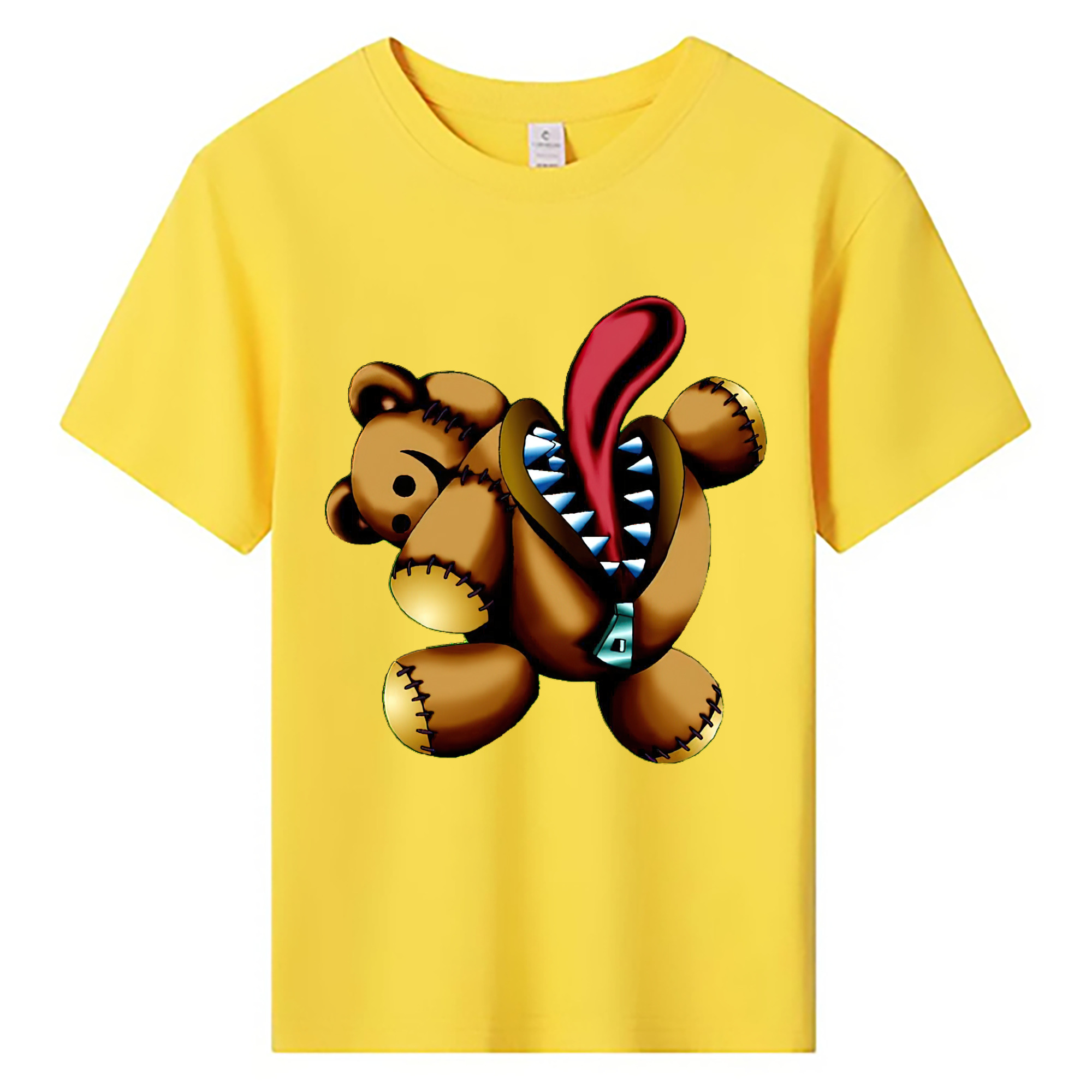 （画像用） 遊☆戯☆王 Yu-Gi-Oh! 綿100％キッズTシャツ（フロントプリント）