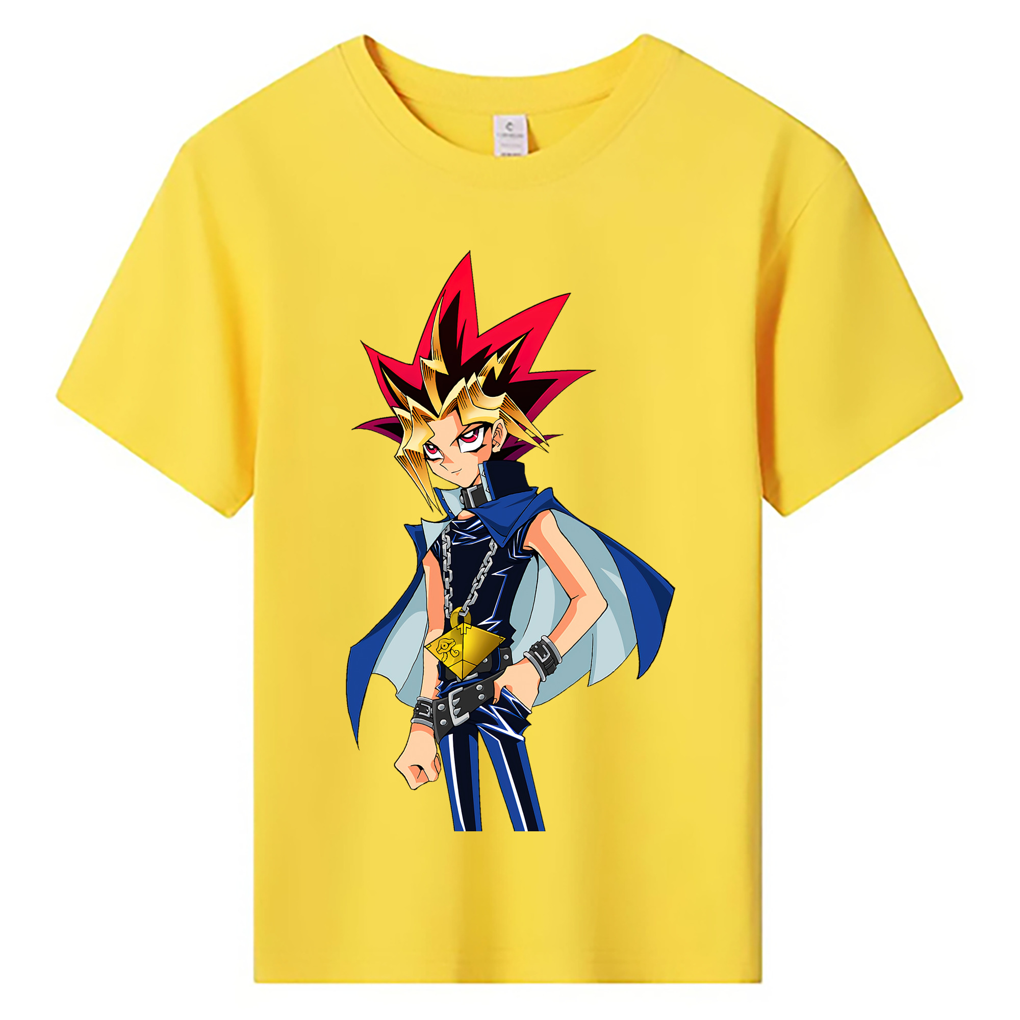 （画像用） 遊☆戯☆王 Yu-Gi-Oh! 綿100％キッズTシャツ（フロントプリント）