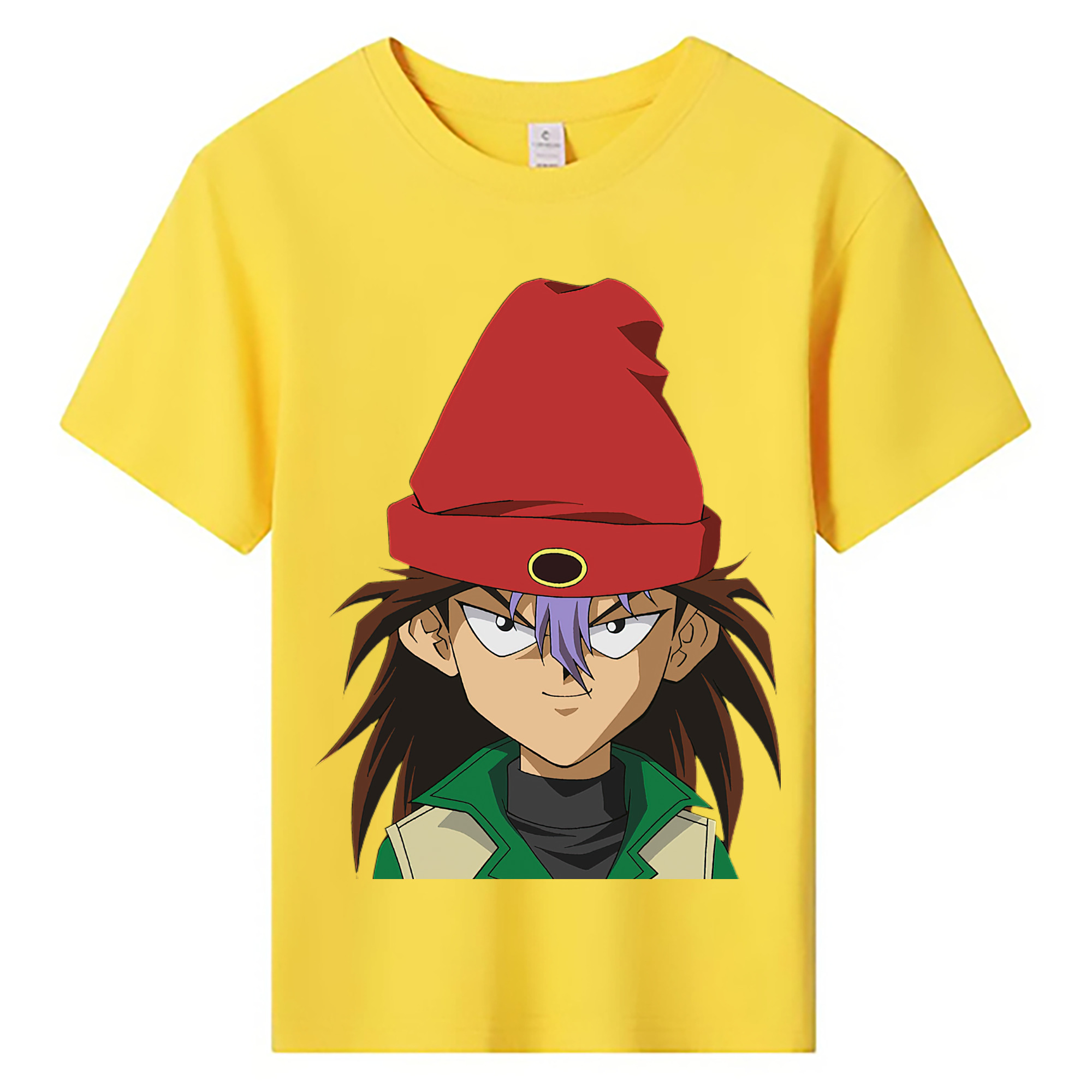 （画像用） 遊☆戯☆王 Yu-Gi-Oh! 綿100％キッズTシャツ（フロントプリント）