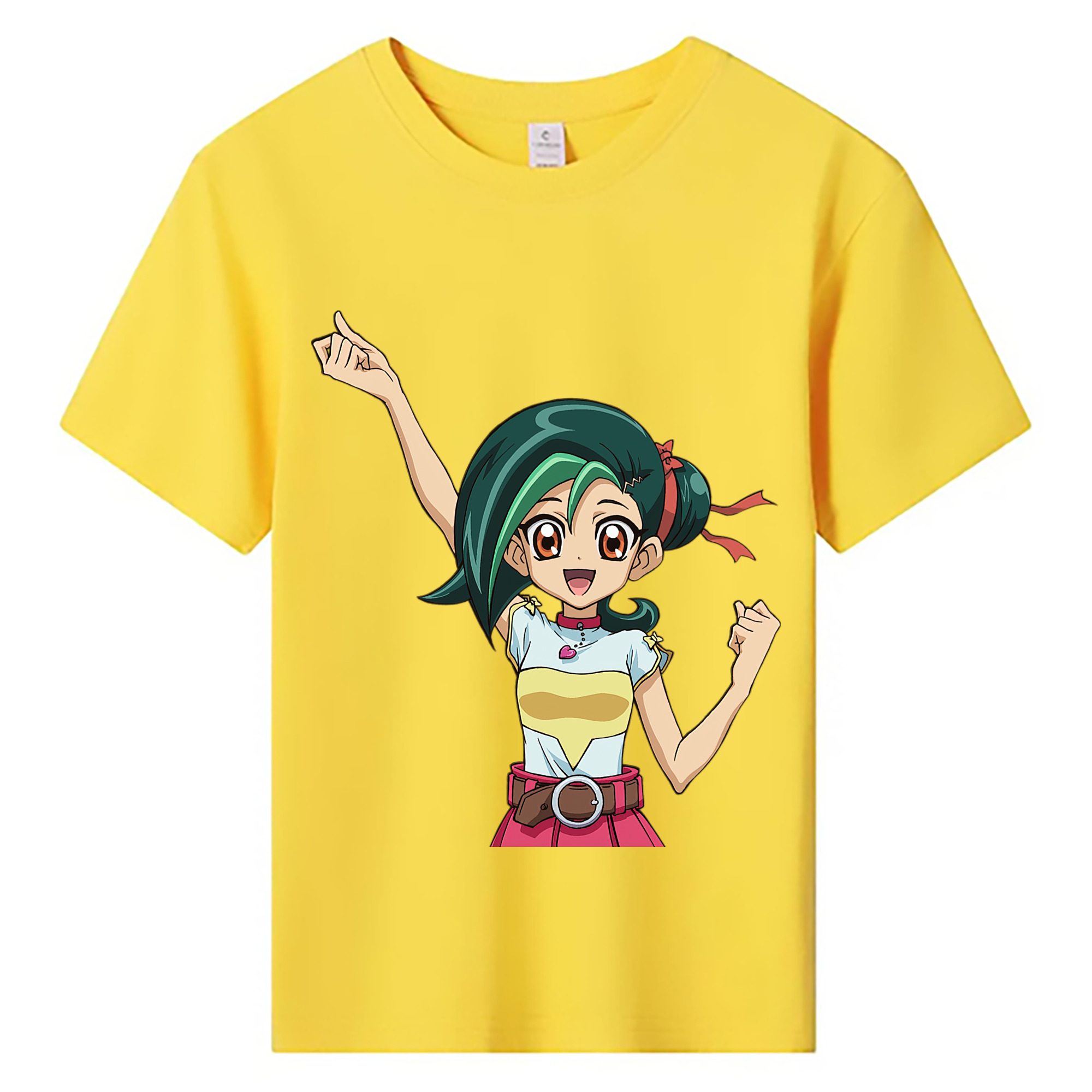 （画像用） 遊☆戯☆王 Yu-Gi-Oh! 綿100％キッズTシャツ（フロントプリント）