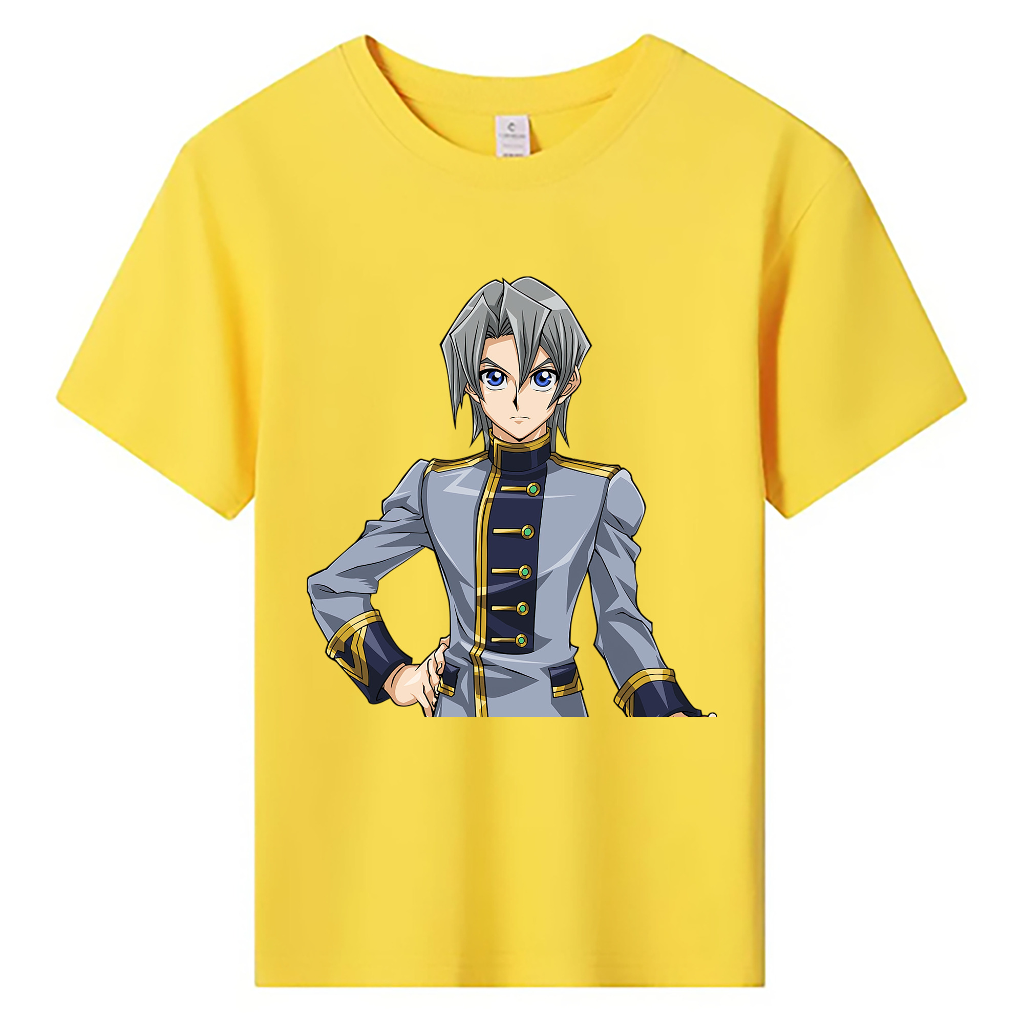 （画像用） 遊☆戯☆王 Yu-Gi-Oh! 綿100％キッズTシャツ（フロントプリント）