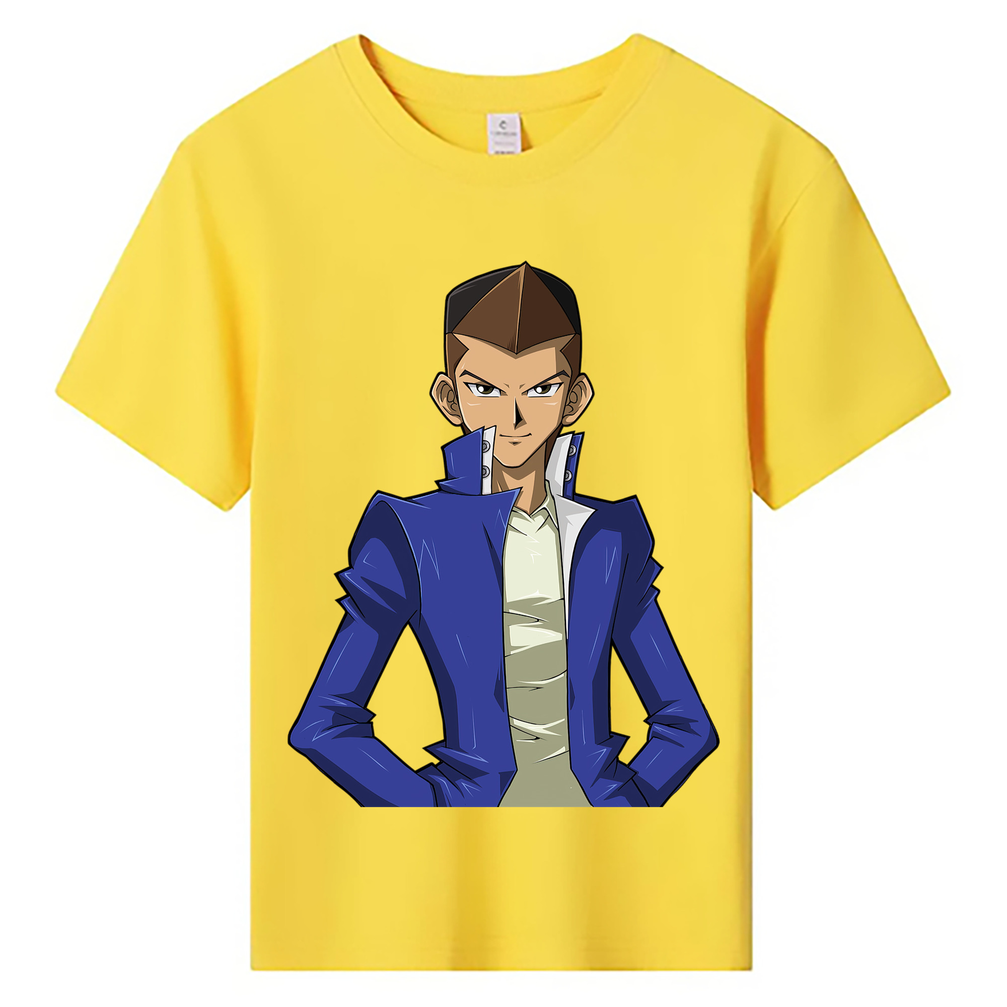 （画像用） 遊☆戯☆王 Yu-Gi-Oh! 綿100％キッズTシャツ（フロントプリント）