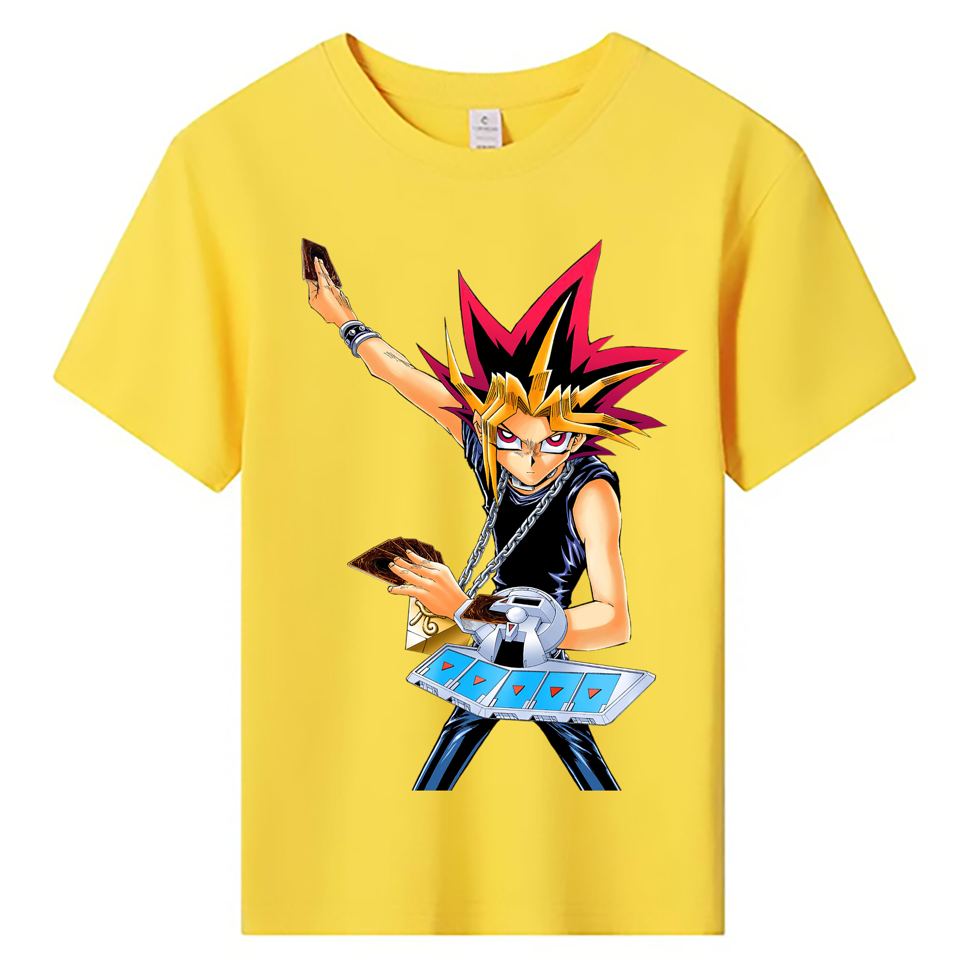 （画像用） 遊☆戯☆王 Yu-Gi-Oh! 綿100％キッズTシャツ（フロントプリント）