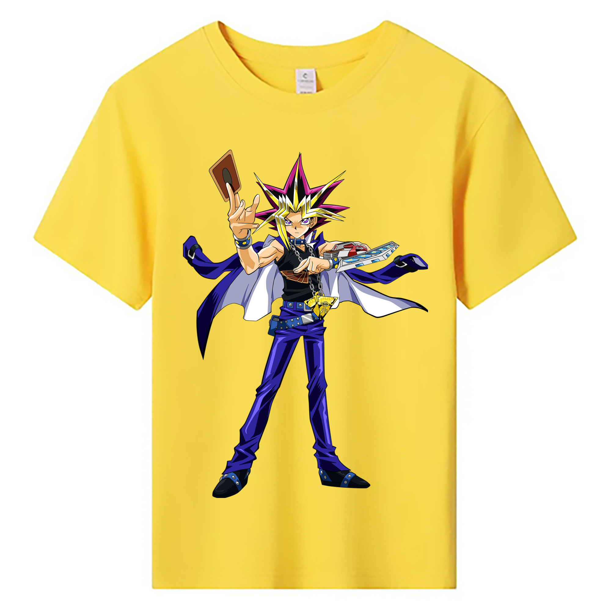 （画像用） 遊☆戯☆王 Yu-Gi-Oh! 綿100％キッズTシャツ（フロントプリント）