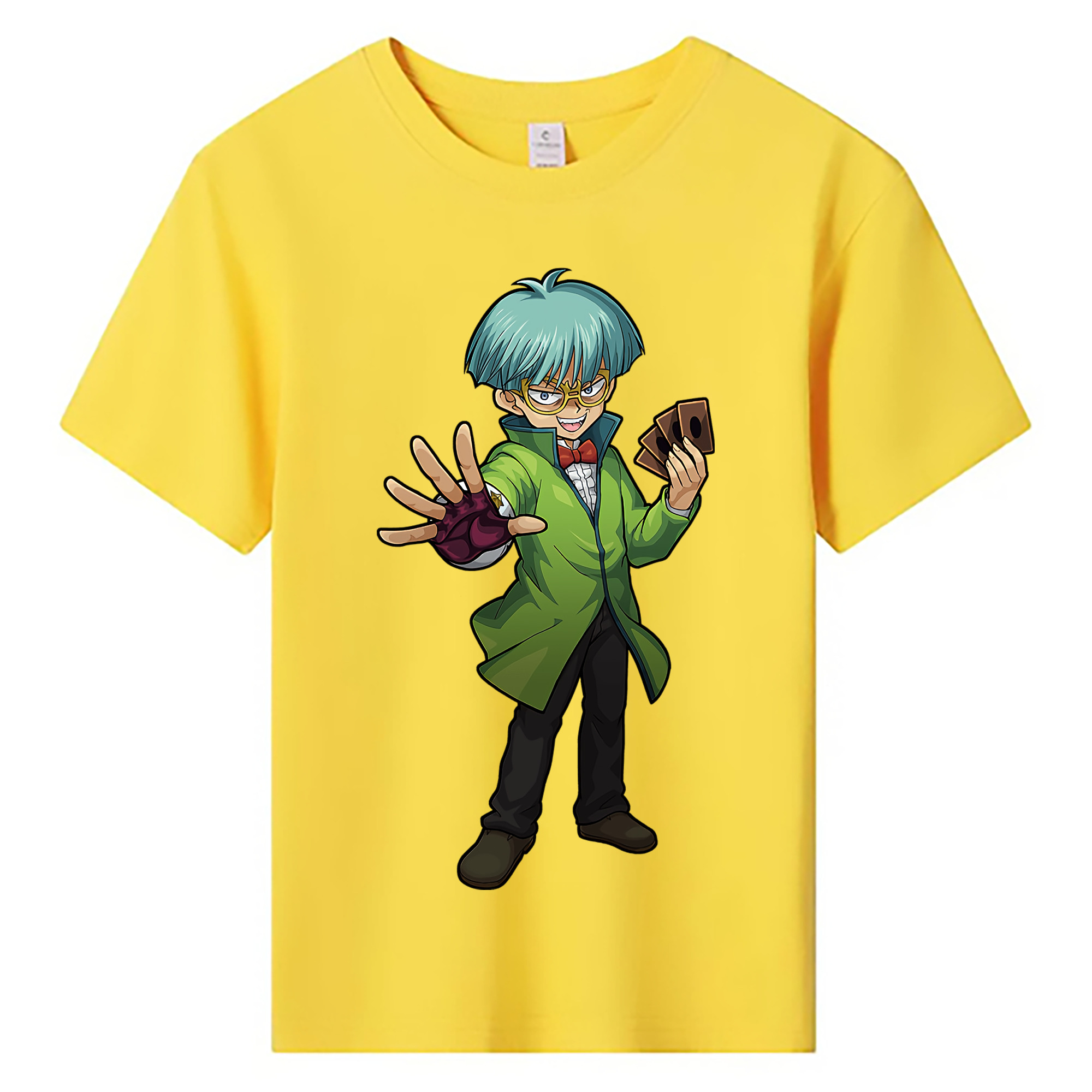 （画像用） 遊☆戯☆王 Yu-Gi-Oh! 綿100％キッズTシャツ（フロントプリント）