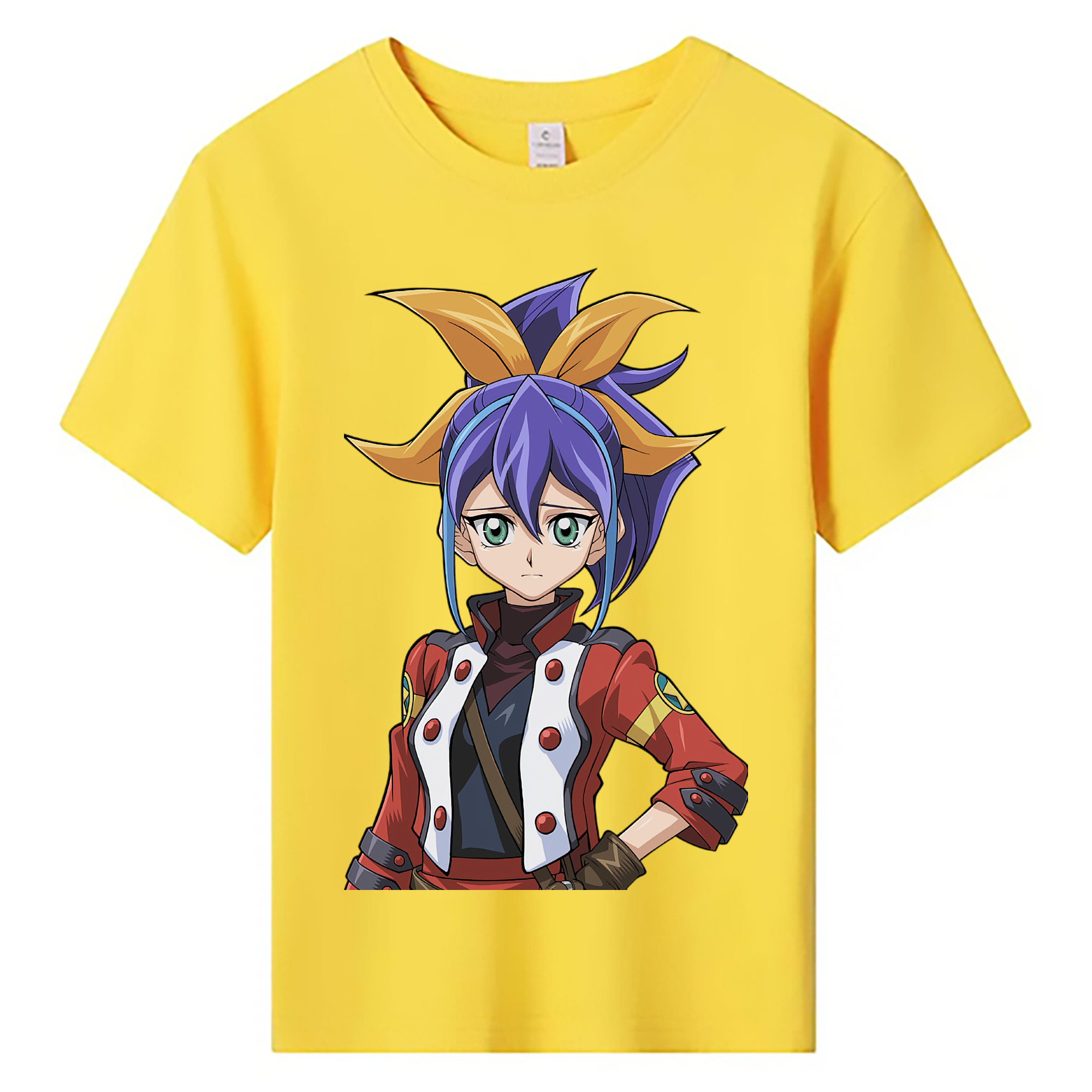 （画像用） 遊☆戯☆王 Yu-Gi-Oh! 綿100％キッズTシャツ（フロントプリント）