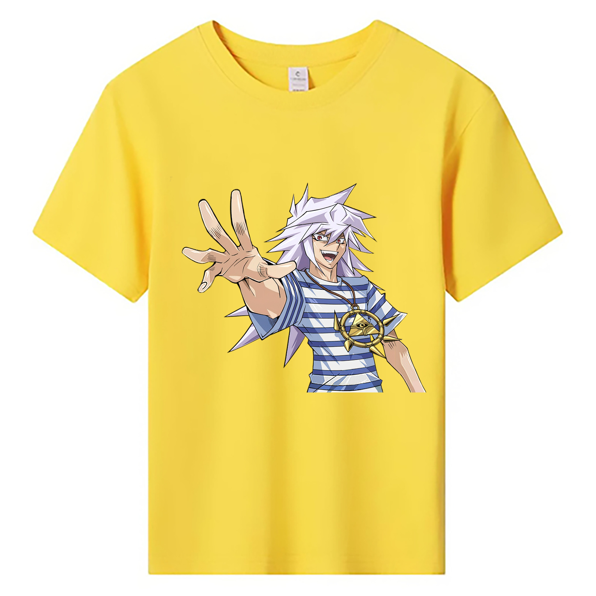 （画像用） 遊☆戯☆王 Yu-Gi-Oh! 綿100％キッズTシャツ（フロントプリント）