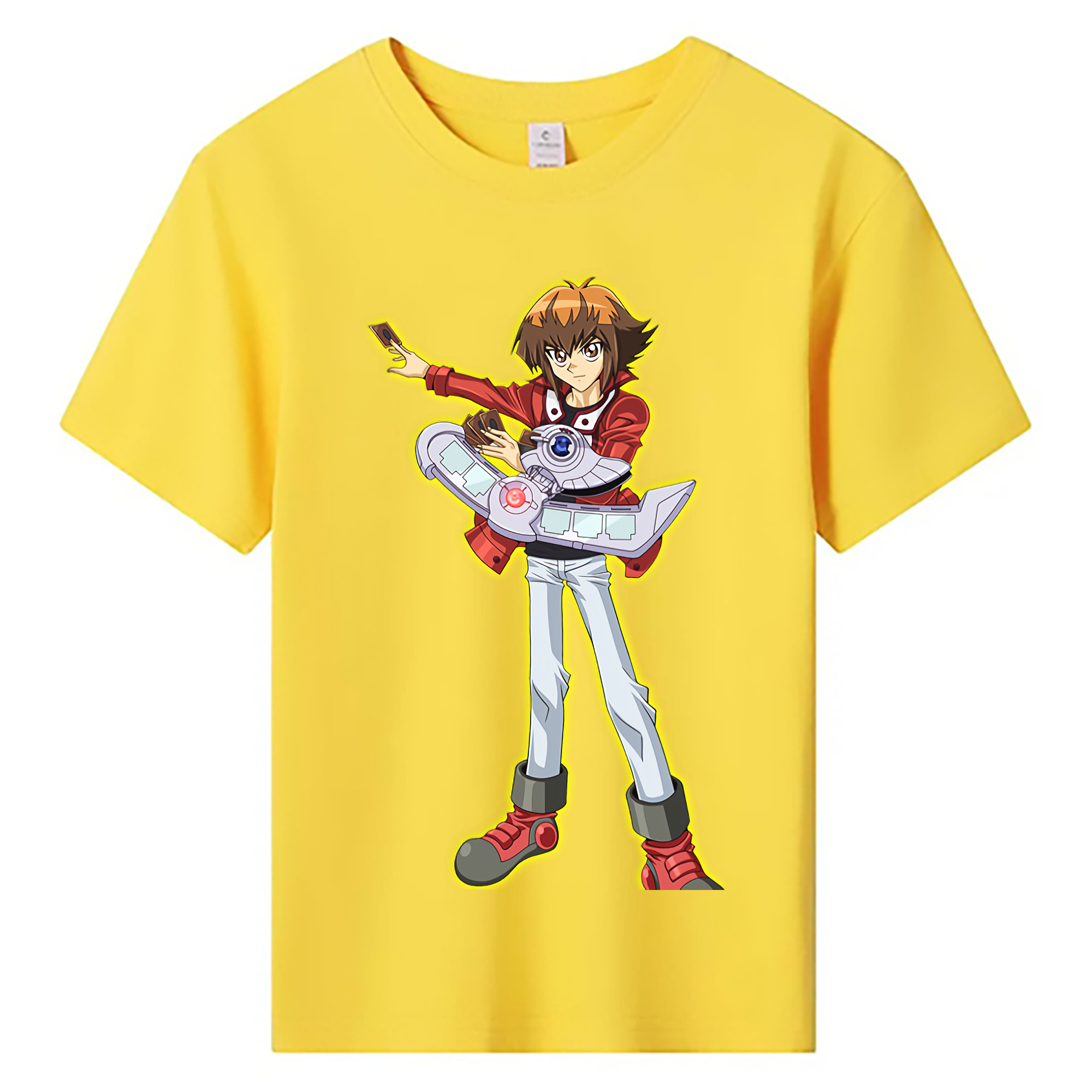 （画像用） 遊☆戯☆王 Yu-Gi-Oh! 綿100％キッズTシャツ（フロントプリント）