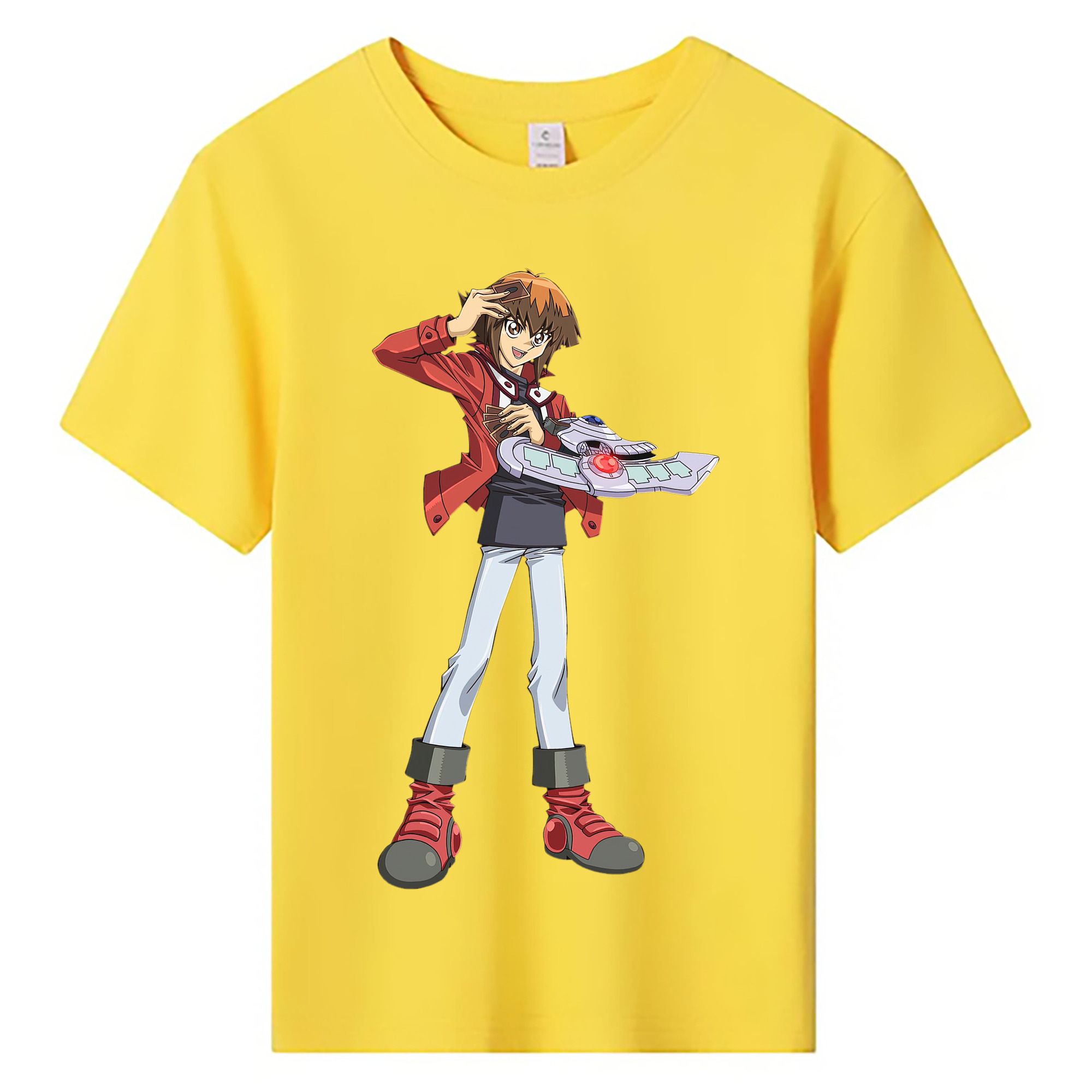 （画像用） 遊☆戯☆王 Yu-Gi-Oh! 綿100％キッズTシャツ（フロントプリント）