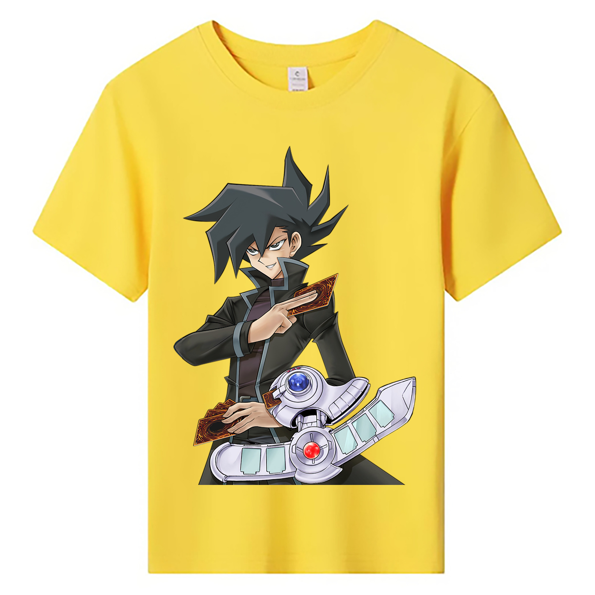 （画像用） 遊☆戯☆王 Yu-Gi-Oh! 綿100％キッズTシャツ（フロントプリント）