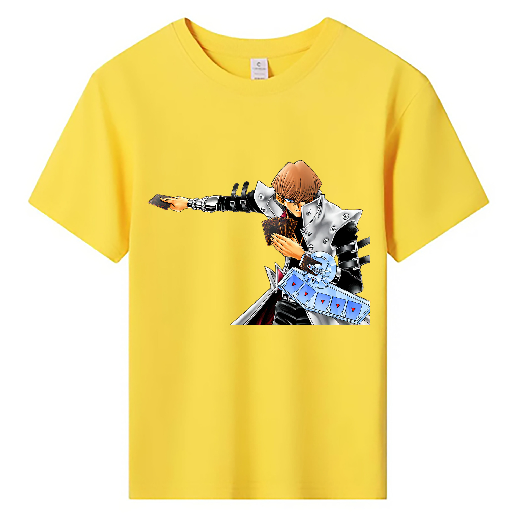 （画像用） 遊☆戯☆王 Yu-Gi-Oh! 綿100％キッズTシャツ（フロントプリント）