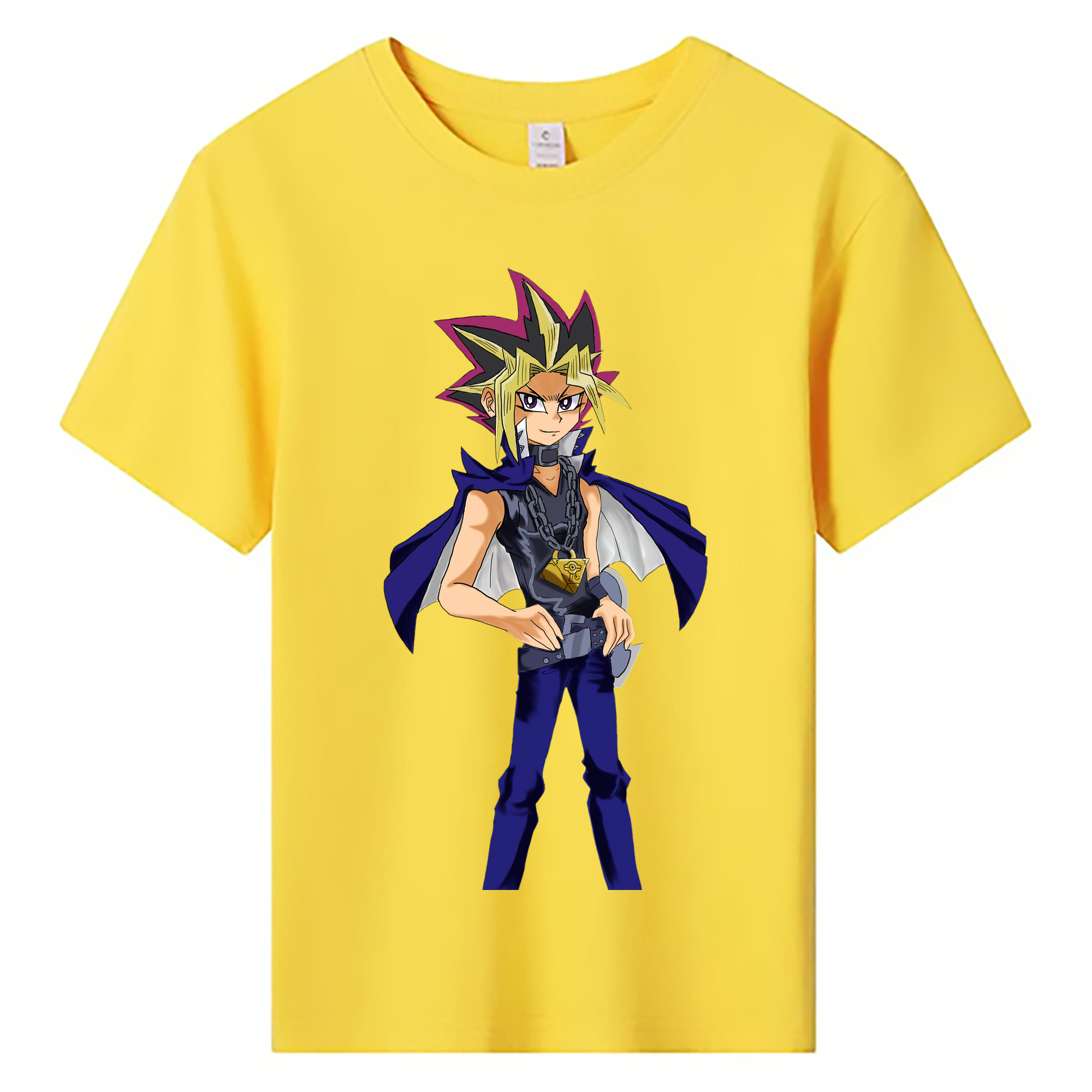 （画像用） 遊☆戯☆王 Yu-Gi-Oh! 綿100％キッズTシャツ（フロントプリント）