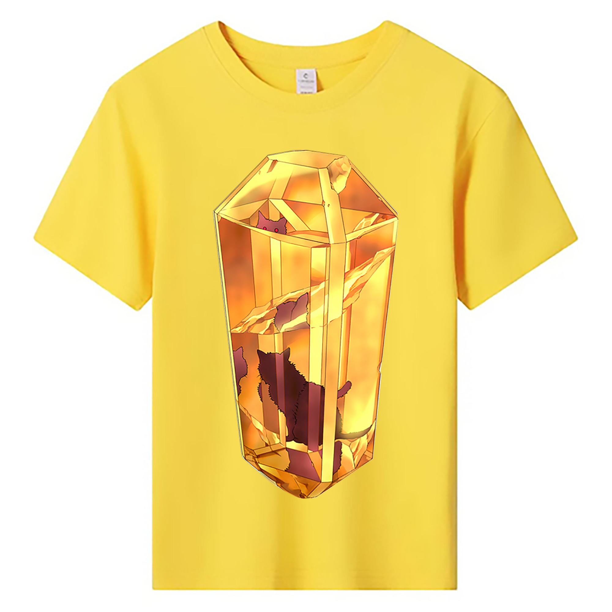 （画像用） 遊☆戯☆王 Yu-Gi-Oh! 綿100％キッズTシャツ（フロントプリント）