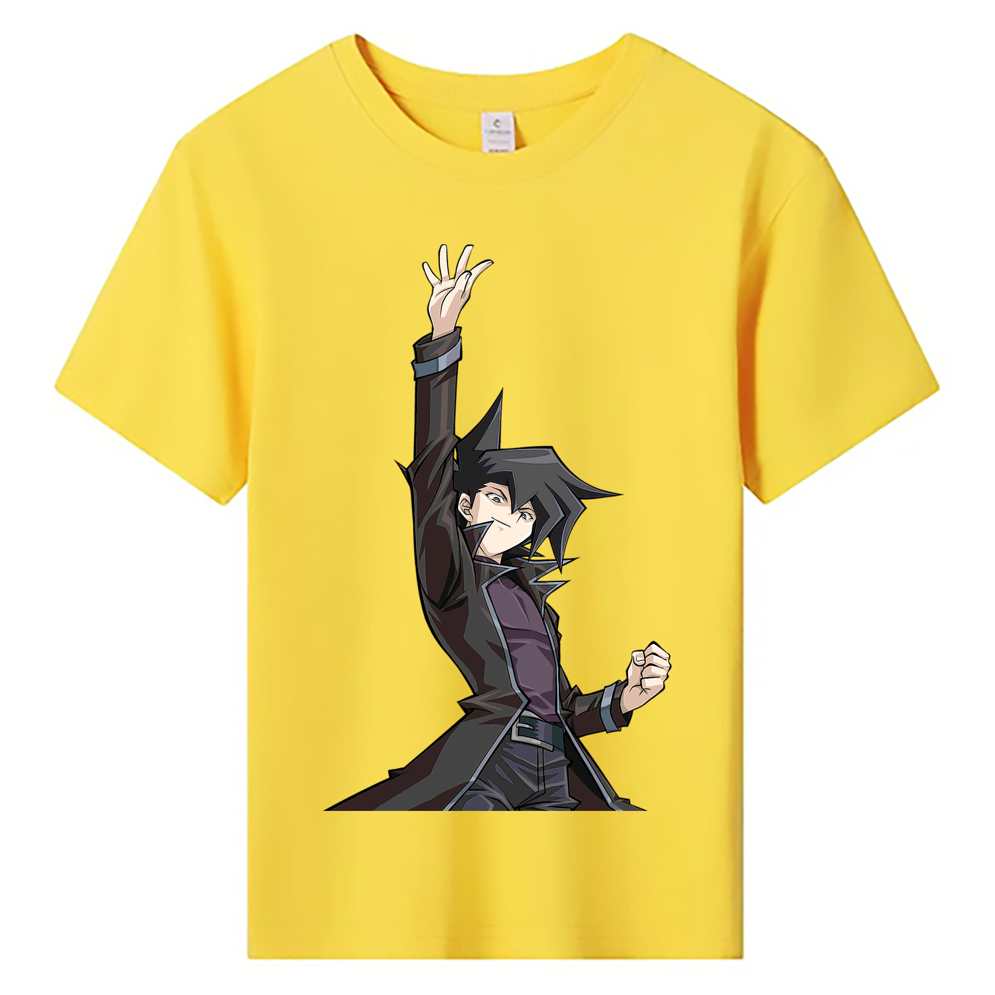 （画像用） 遊☆戯☆王 Yu-Gi-Oh! 綿100％キッズTシャツ（フロントプリント）