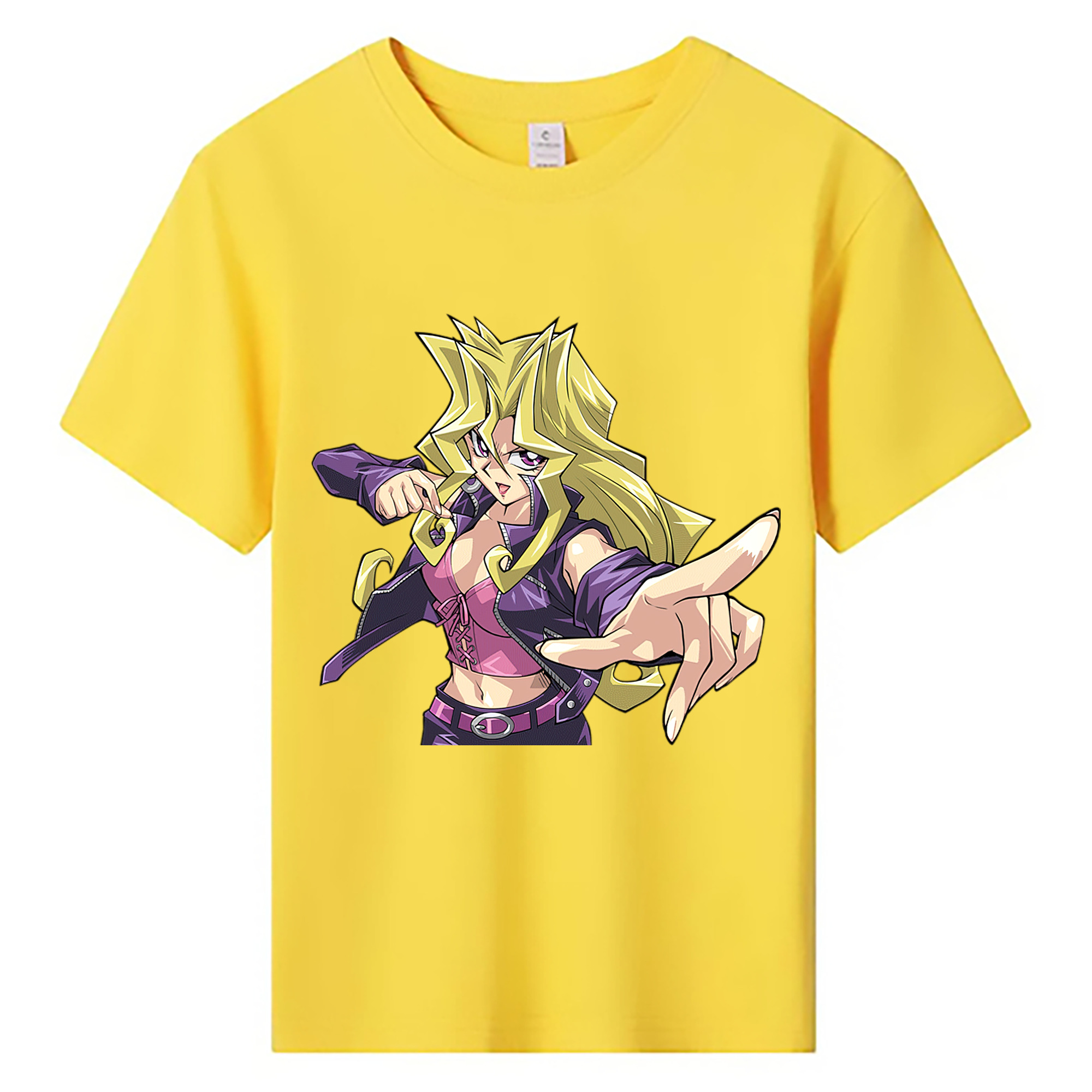 （画像用） 遊☆戯☆王 Yu-Gi-Oh! 綿100％キッズTシャツ（フロントプリント）