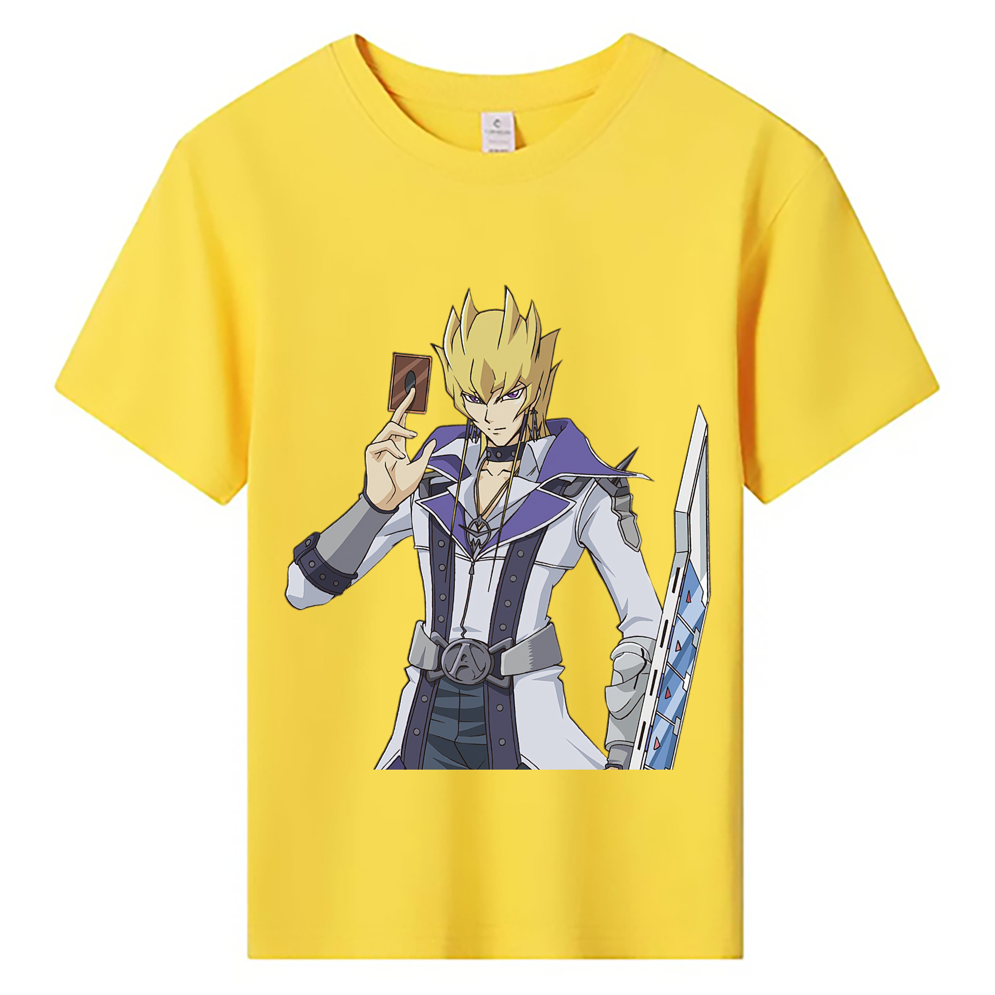 （画像用） 遊☆戯☆王 Yu-Gi-Oh! 綿100％キッズTシャツ（フロントプリント）