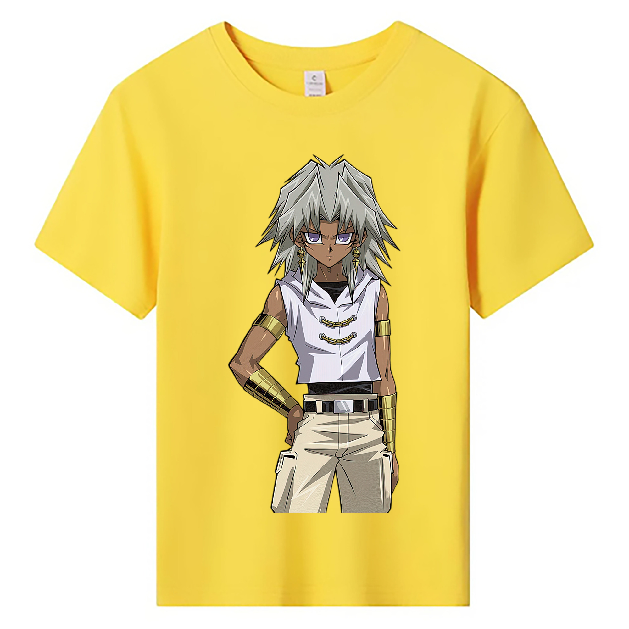 （画像用） 遊☆戯☆王 Yu-Gi-Oh! 綿100％キッズTシャツ（フロントプリント）