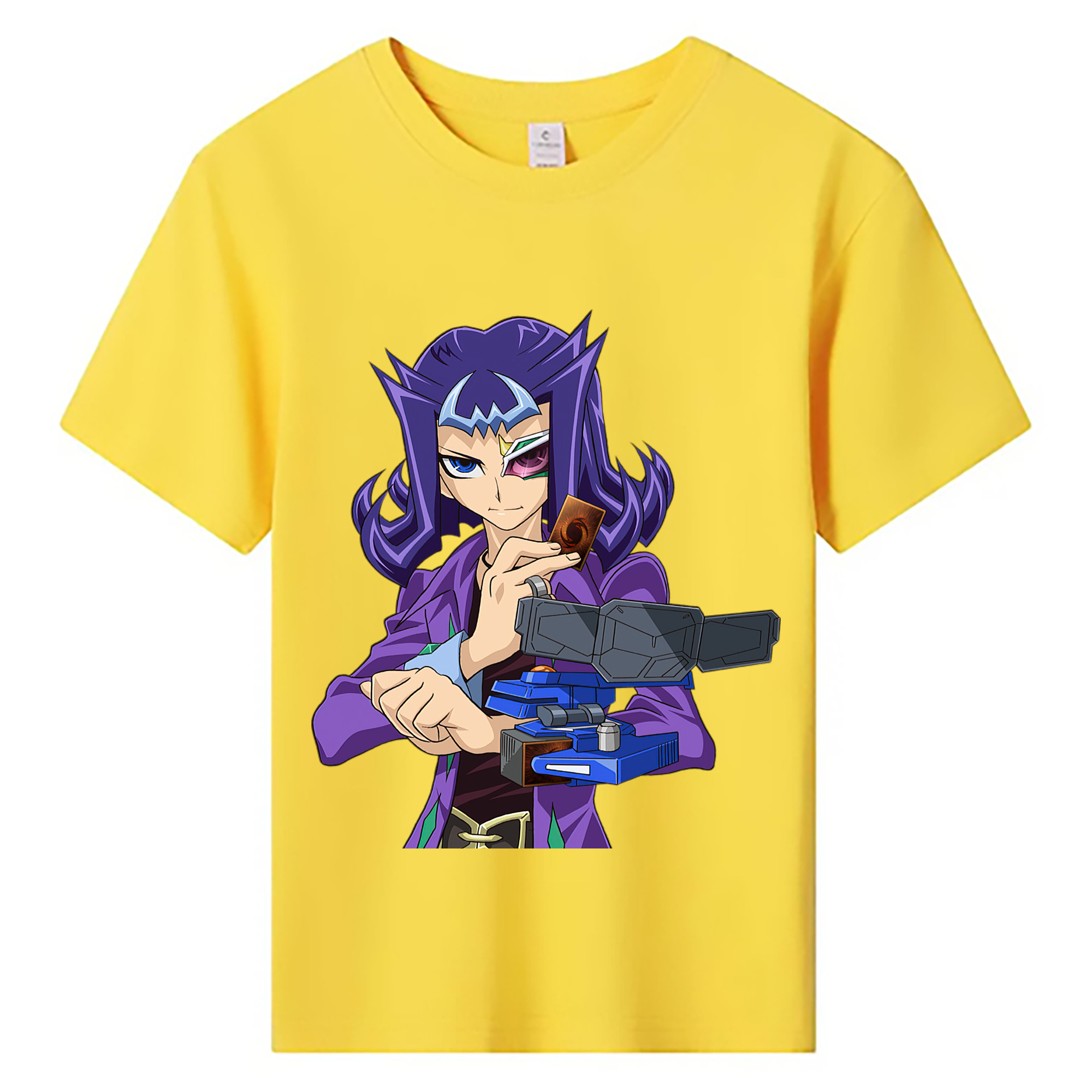 （画像用） 遊☆戯☆王 Yu-Gi-Oh! 綿100％キッズTシャツ（フロントプリント）