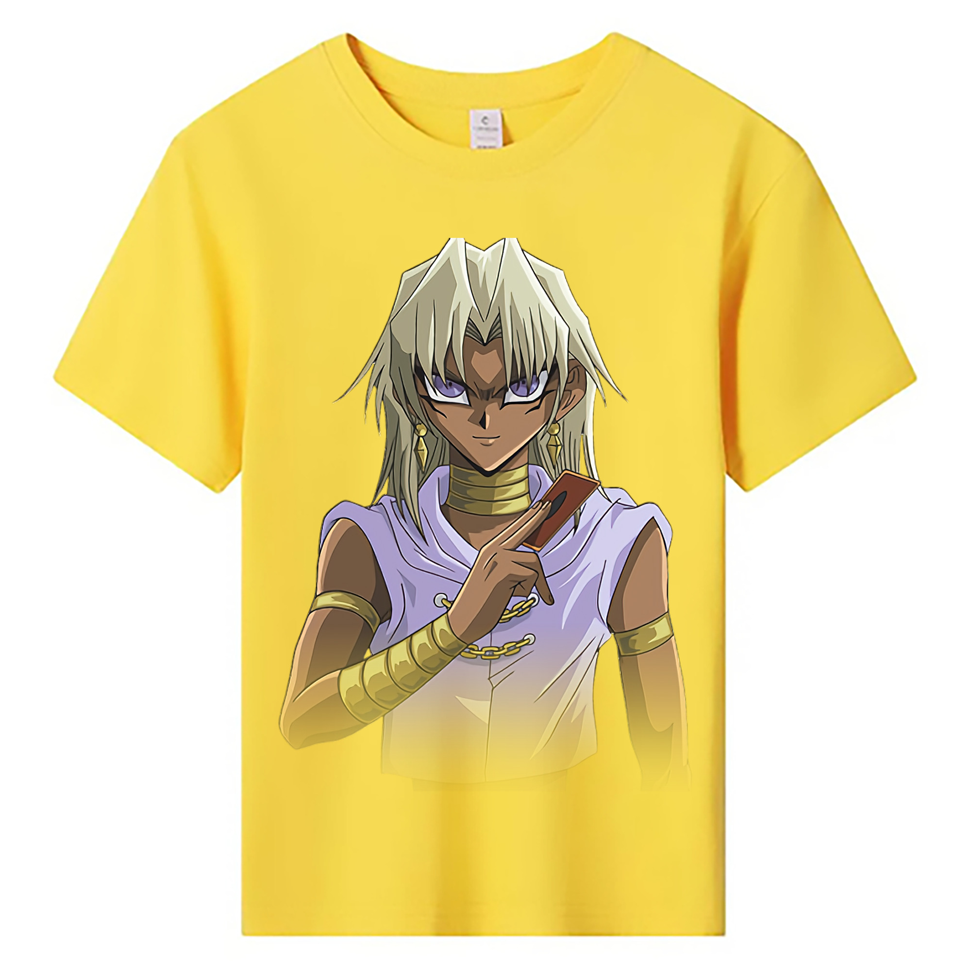 （画像用） 遊☆戯☆王 Yu-Gi-Oh! 綿100％キッズTシャツ（フロントプリント）