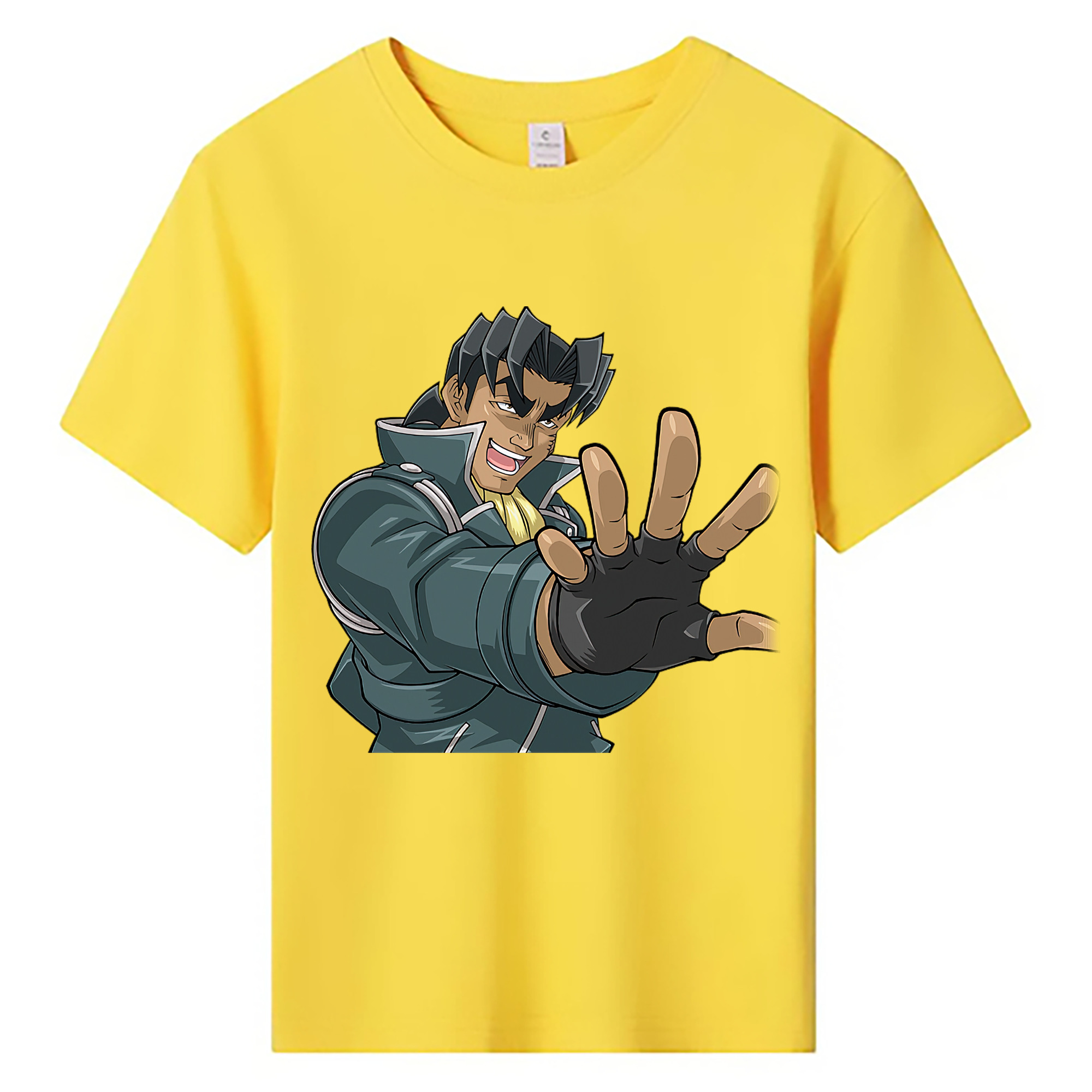 （画像用） 遊☆戯☆王 Yu-Gi-Oh! 綿100％キッズTシャツ（フロントプリント）