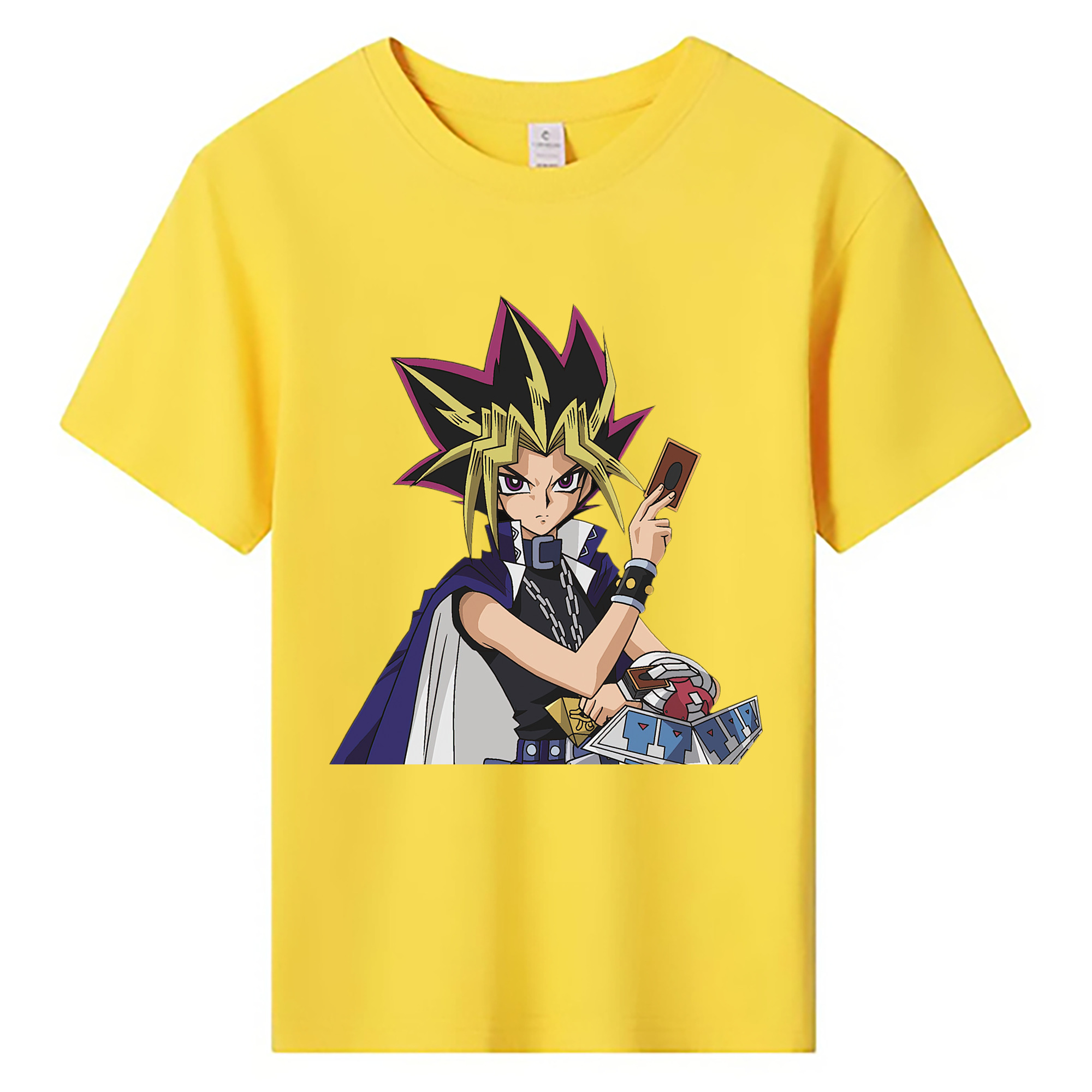 （画像用） 遊☆戯☆王 Yu-Gi-Oh! 綿100％キッズTシャツ（フロントプリント）