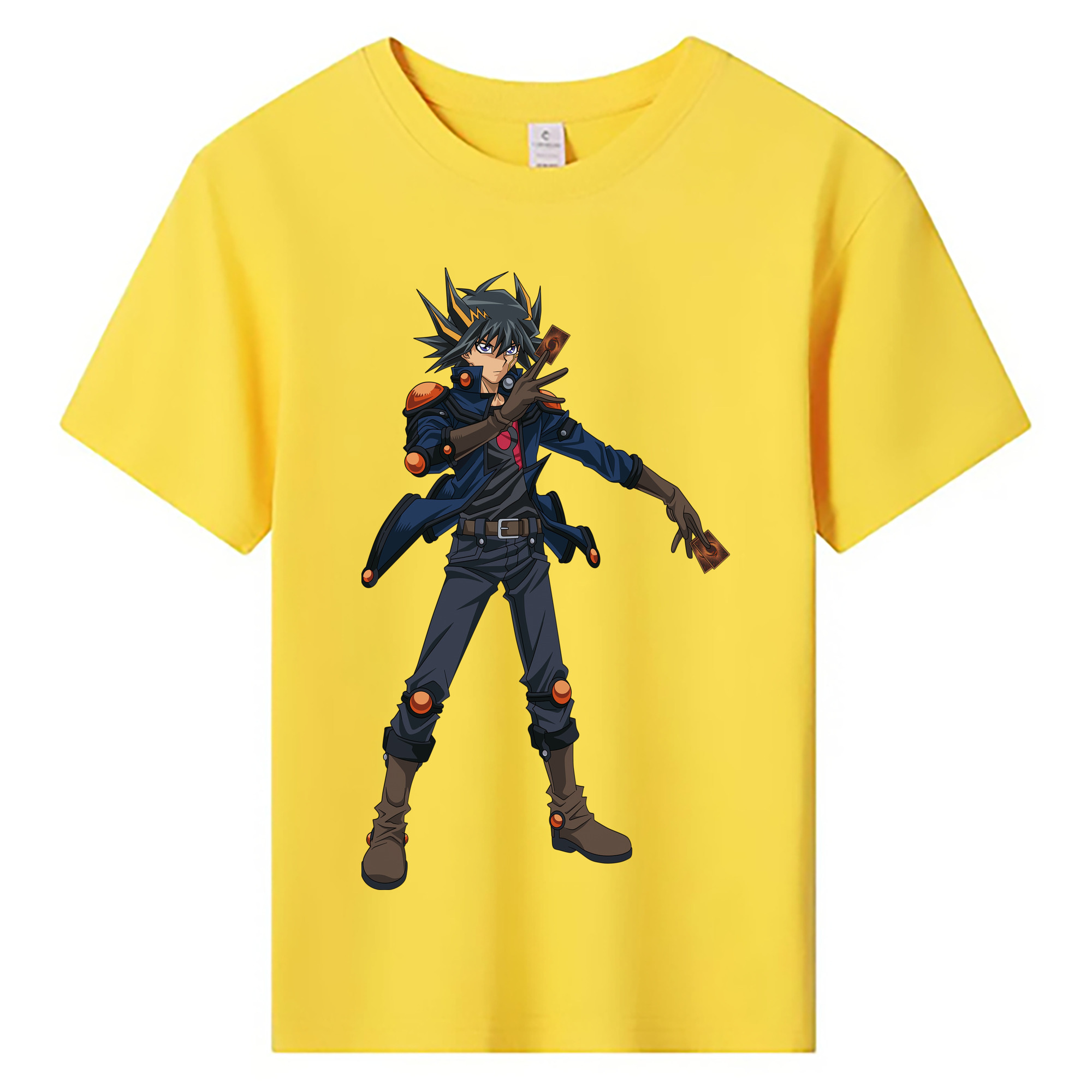 （画像用） 遊☆戯☆王 Yu-Gi-Oh! 綿100％キッズTシャツ（フロントプリント）