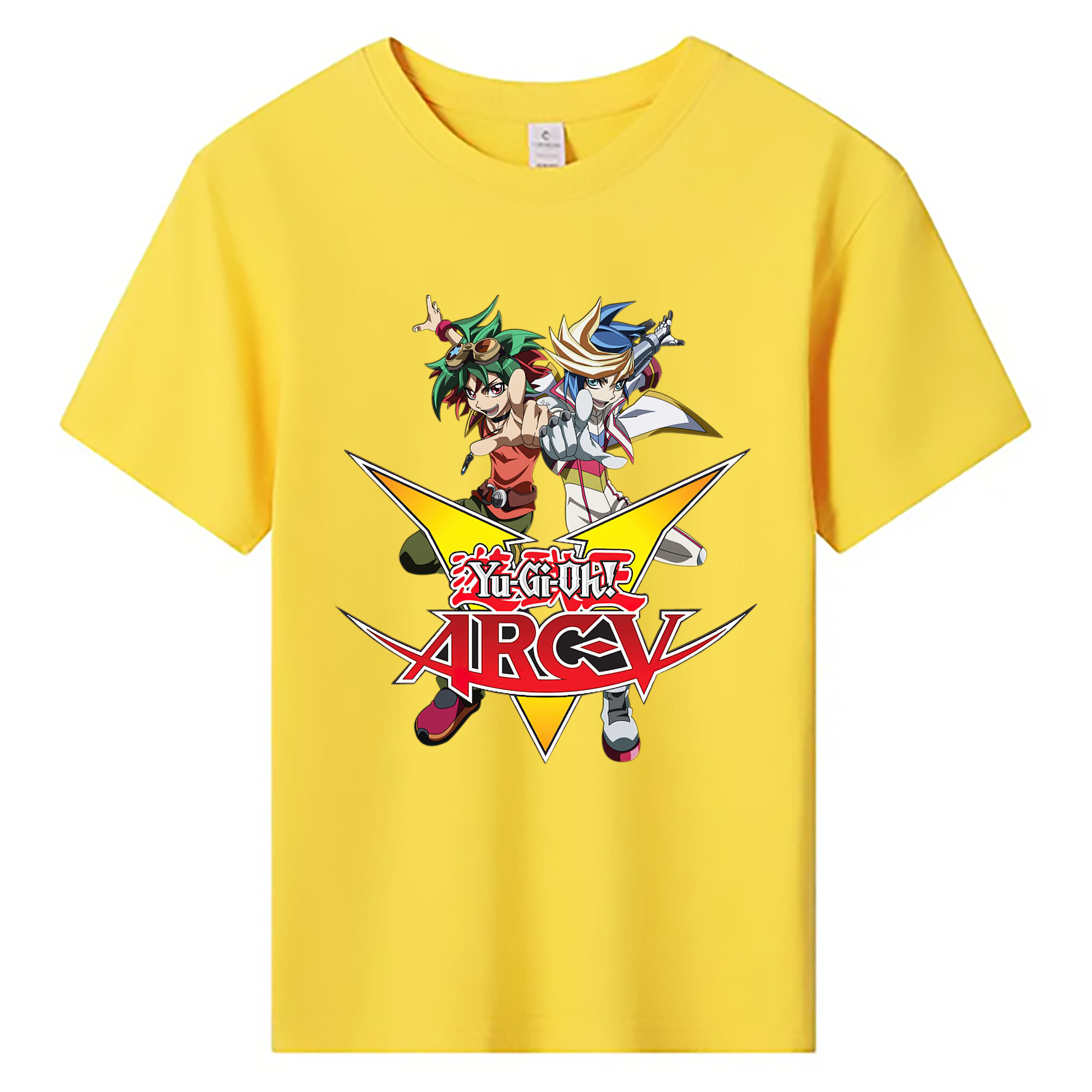 （画像用） 遊☆戯☆王 Yu-Gi-Oh! 綿100％キッズTシャツ（フロントプリント）