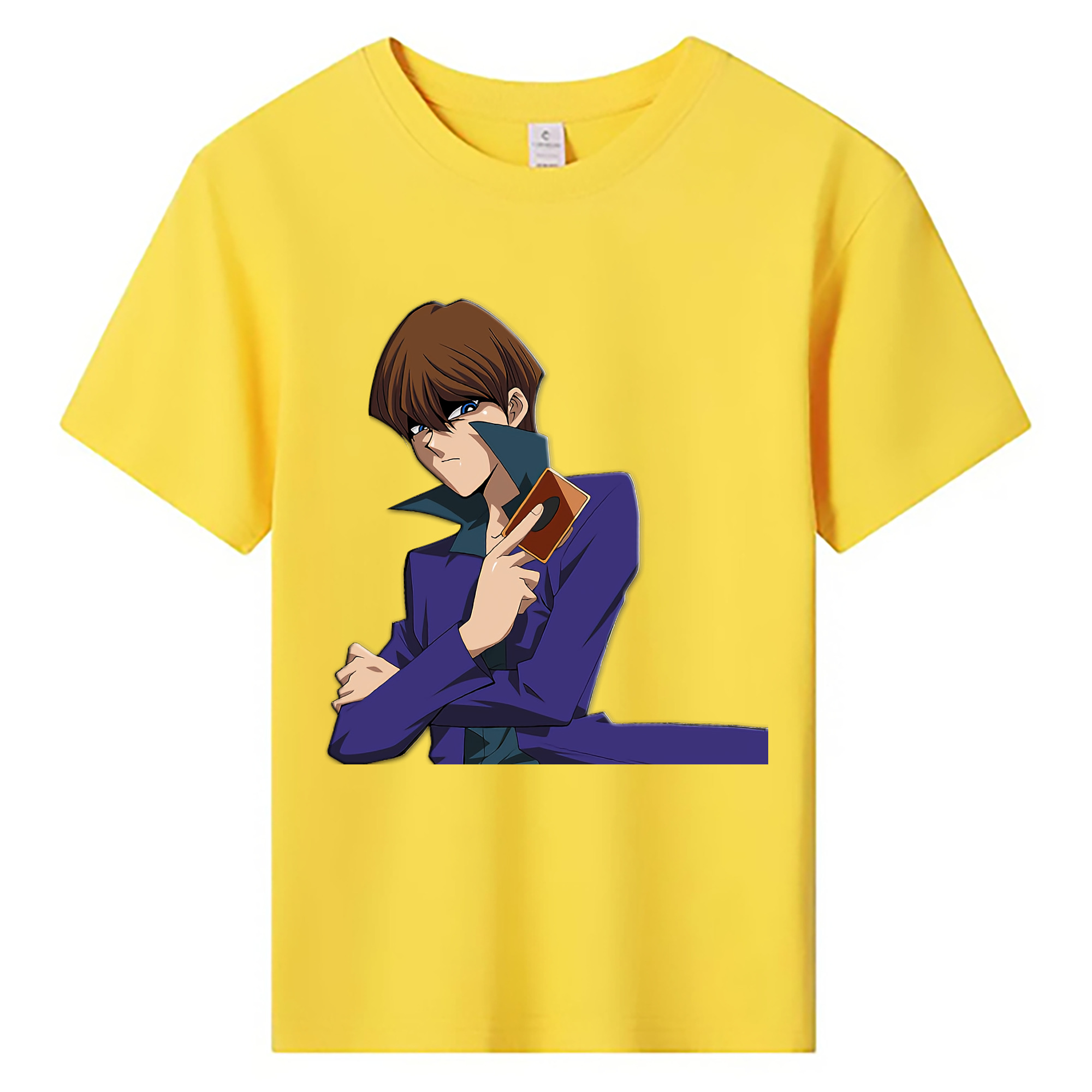 （画像用） 遊☆戯☆王 Yu-Gi-Oh! 綿100％キッズTシャツ（フロントプリント）