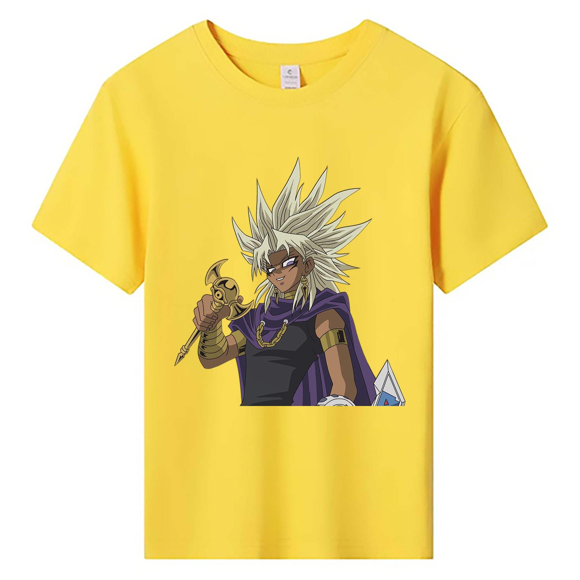 （画像用） 遊☆戯☆王 Yu-Gi-Oh! 綿100％キッズTシャツ（フロントプリント）