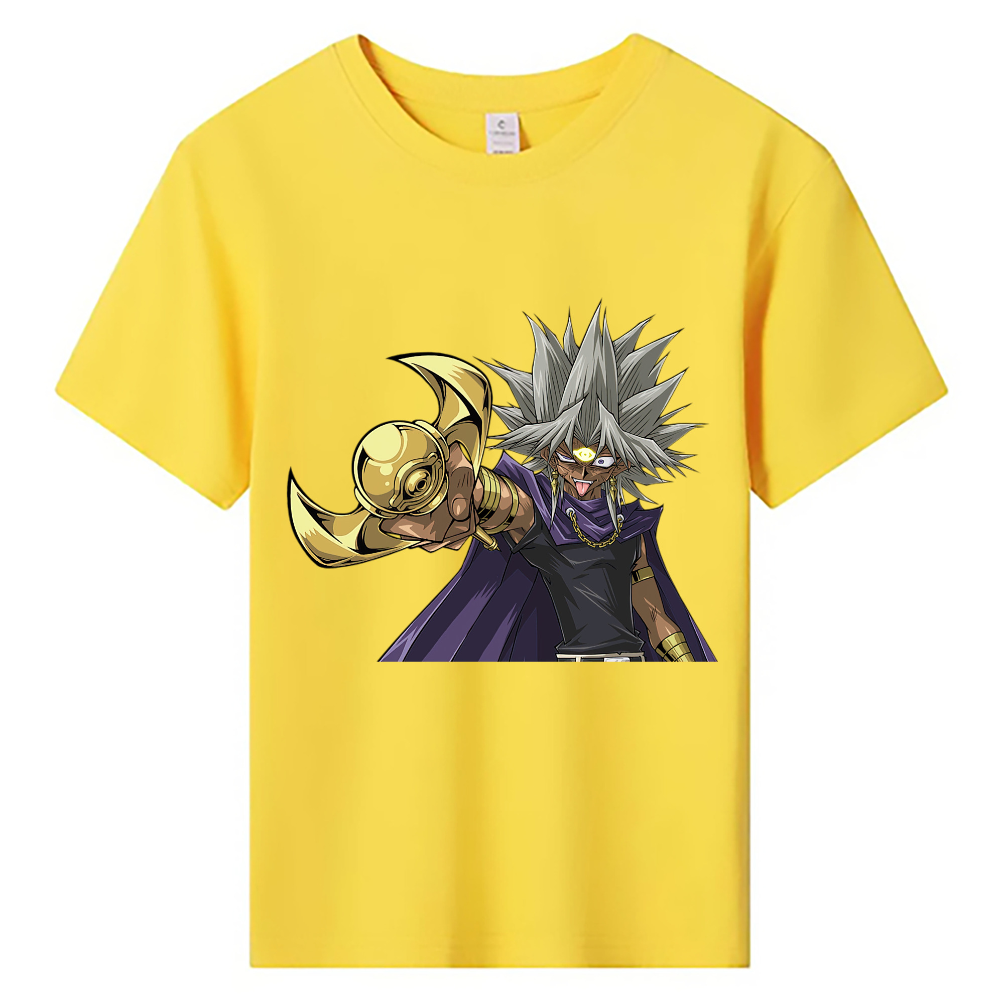 （画像用） 遊☆戯☆王 Yu-Gi-Oh! 綿100％キッズTシャツ（フロントプリント）