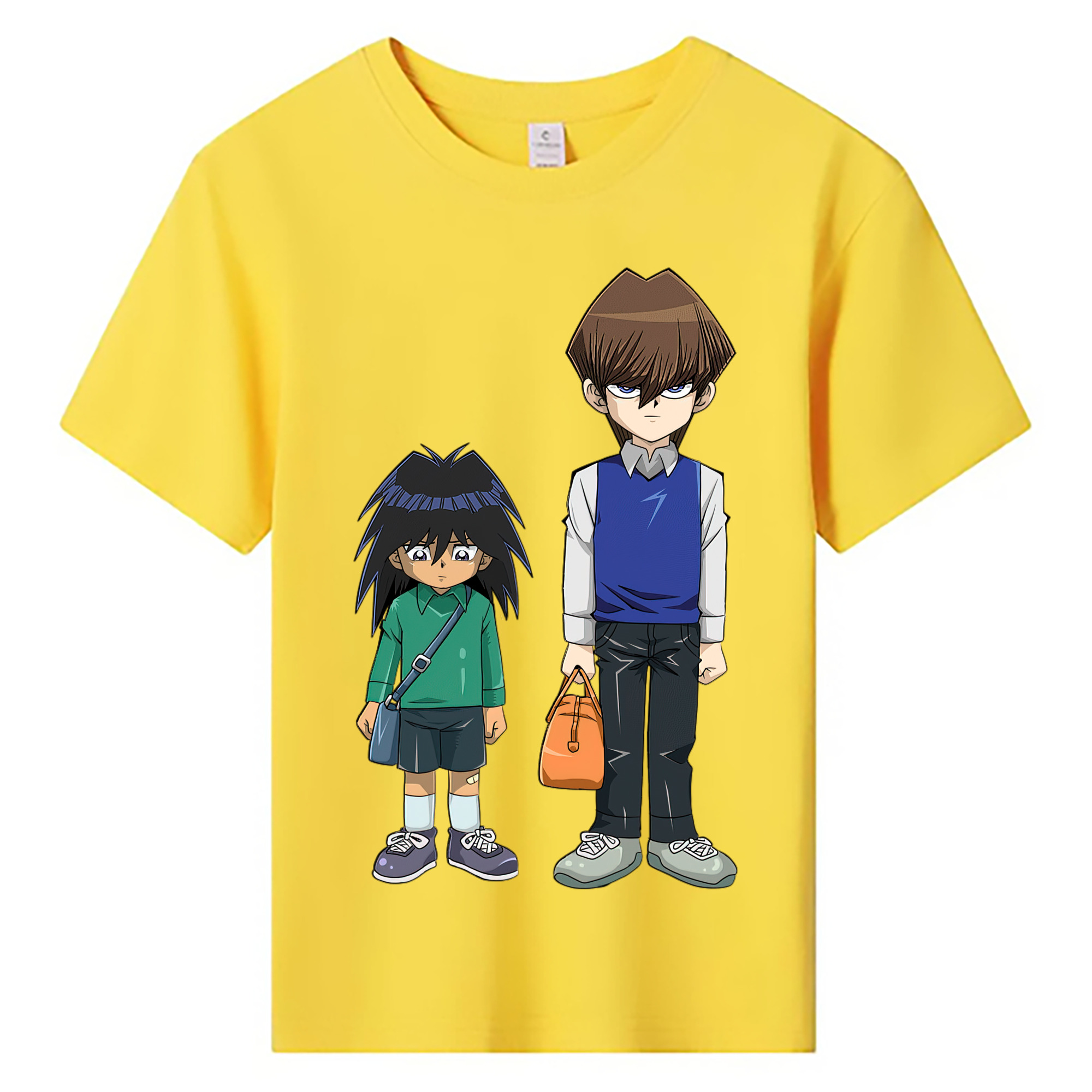 （画像用） 遊☆戯☆王 Yu-Gi-Oh! 綿100％キッズTシャツ（フロントプリント）