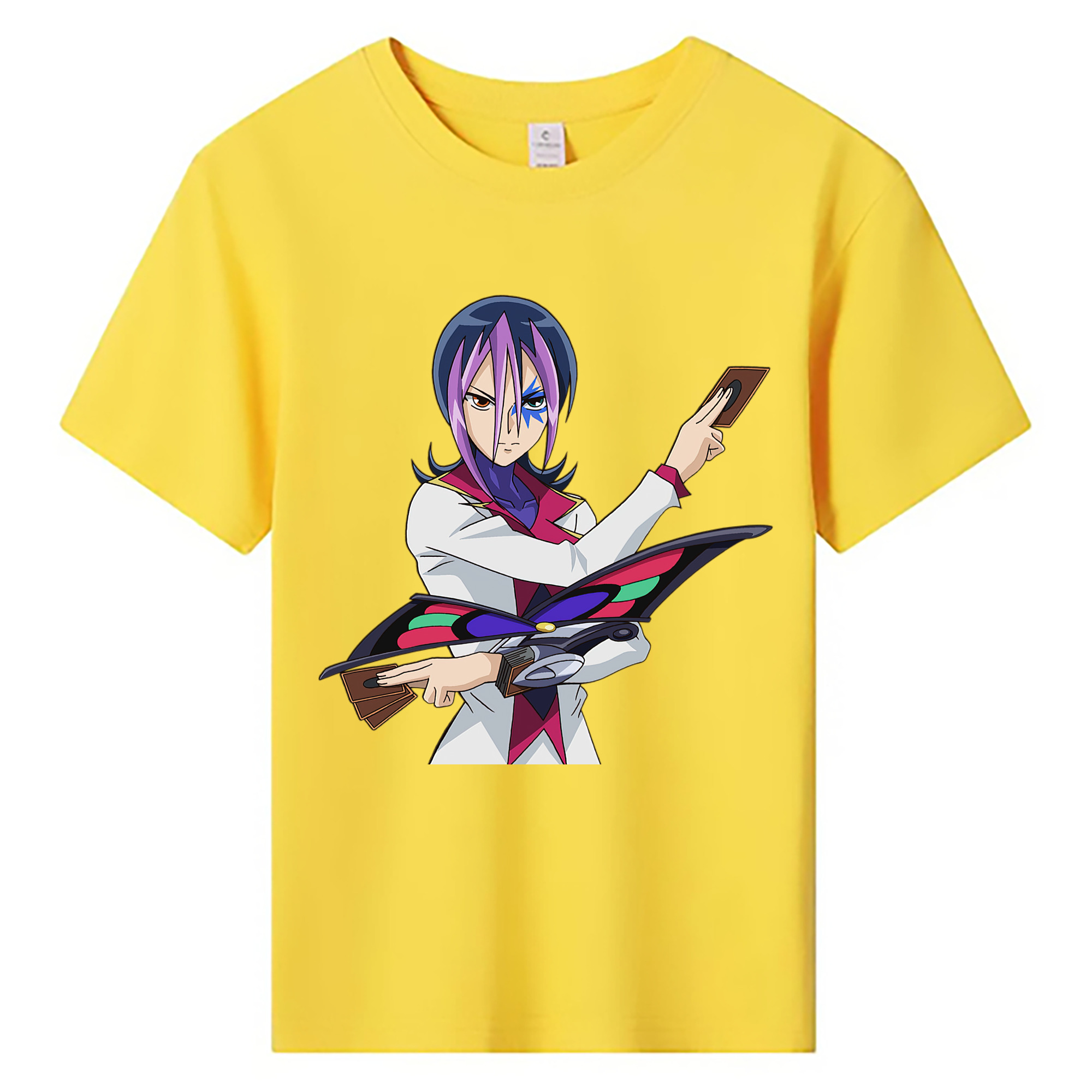 （画像用） 遊☆戯☆王 Yu-Gi-Oh! 綿100％キッズTシャツ（フロントプリント）